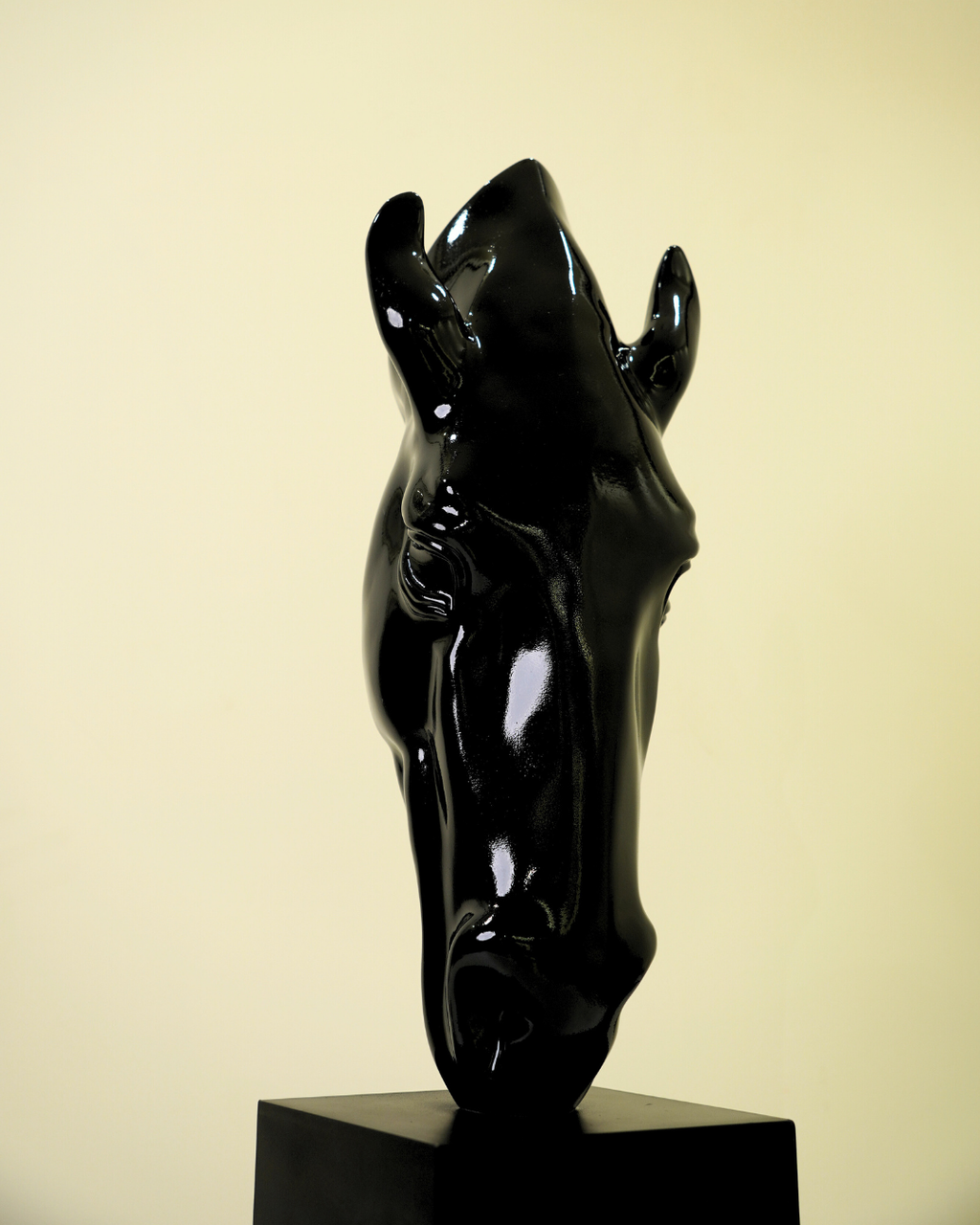 Luxury Horse Face Handmade Sculpture