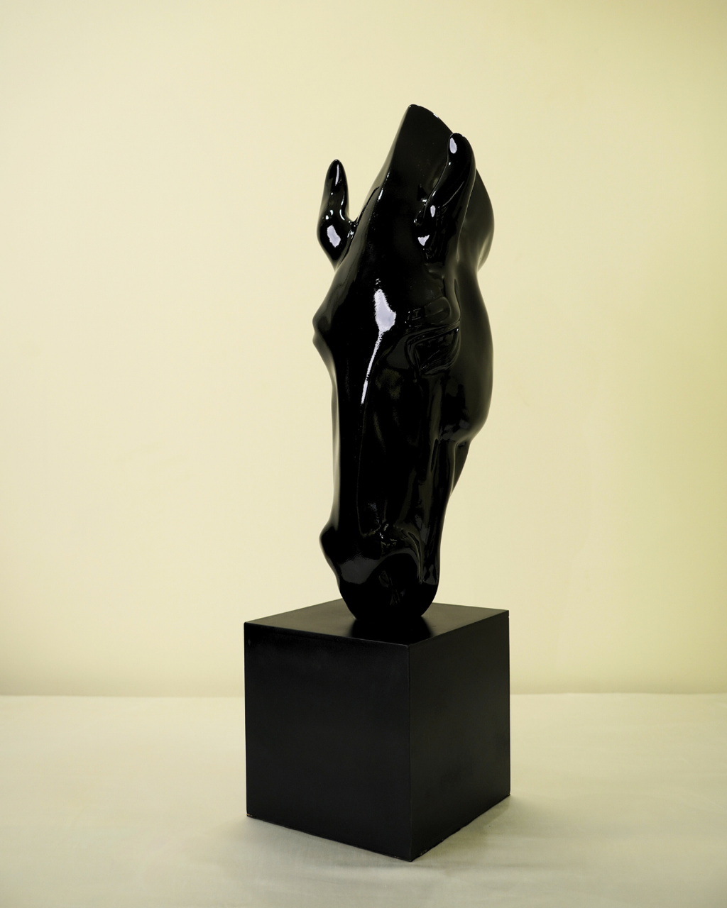 Luxury Horse Face Handmade Sculpture