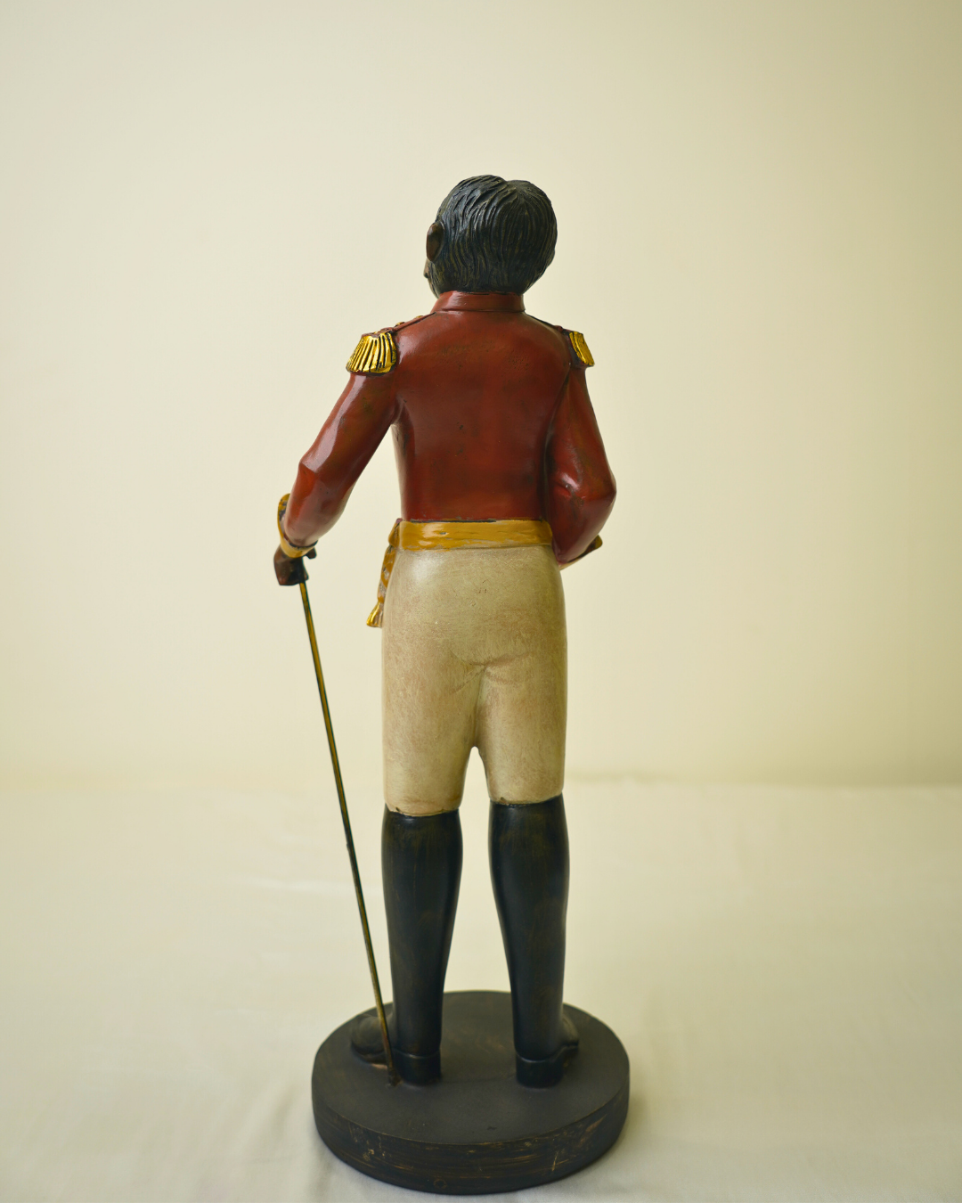 Hand-Painted Dapper Chimpanzee Statuette