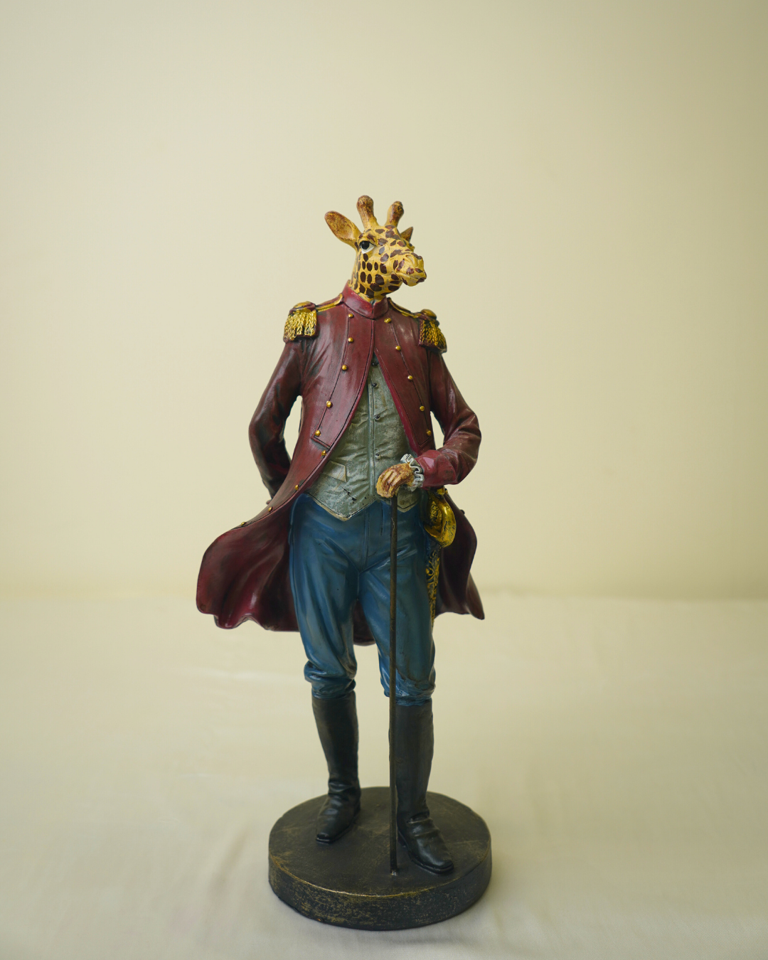 Dapper Zebra Gentleman Statuette