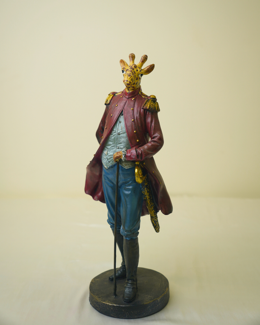 Dapper Zebra Gentleman Statuette