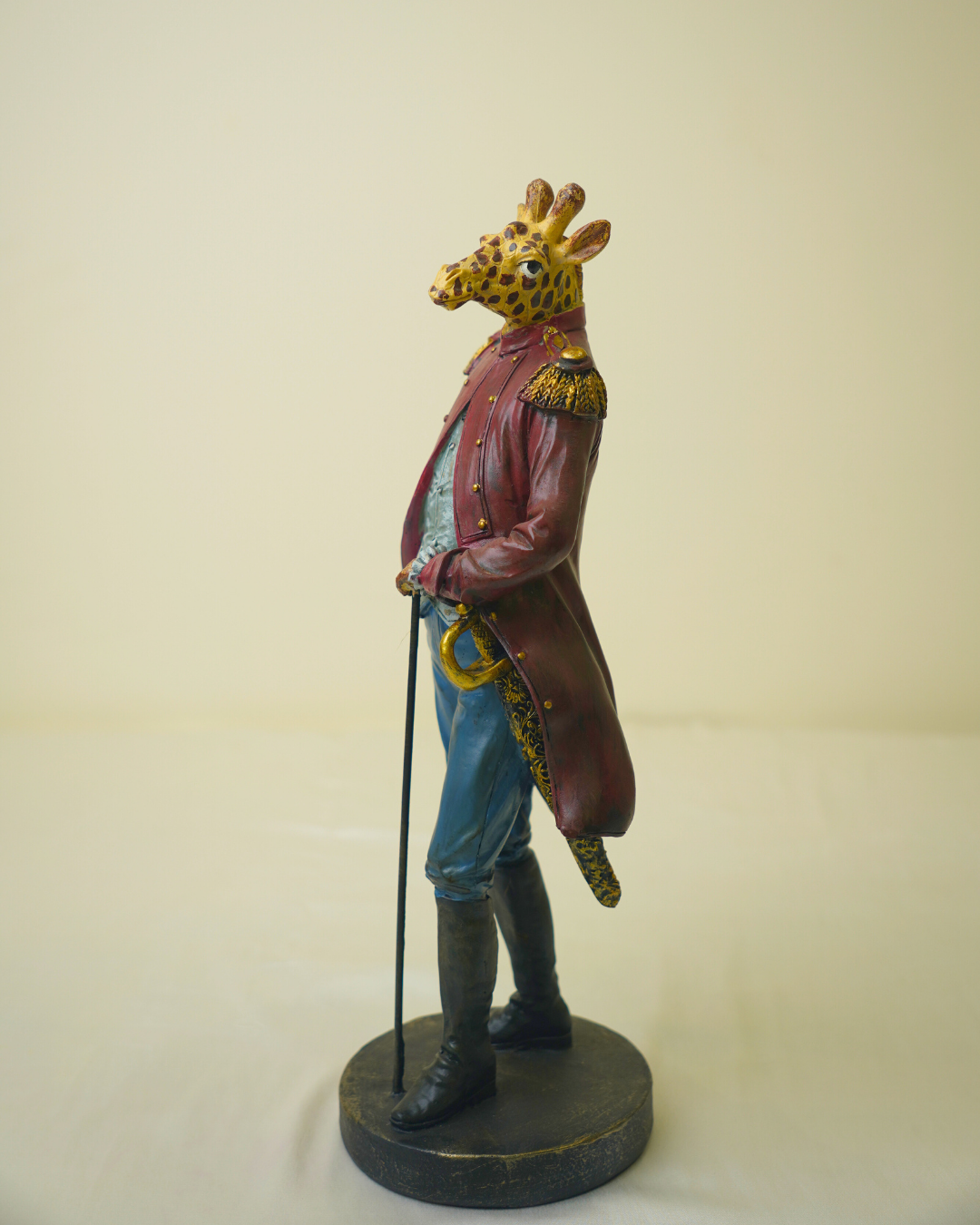 Dapper Zebra Gentleman Statuette