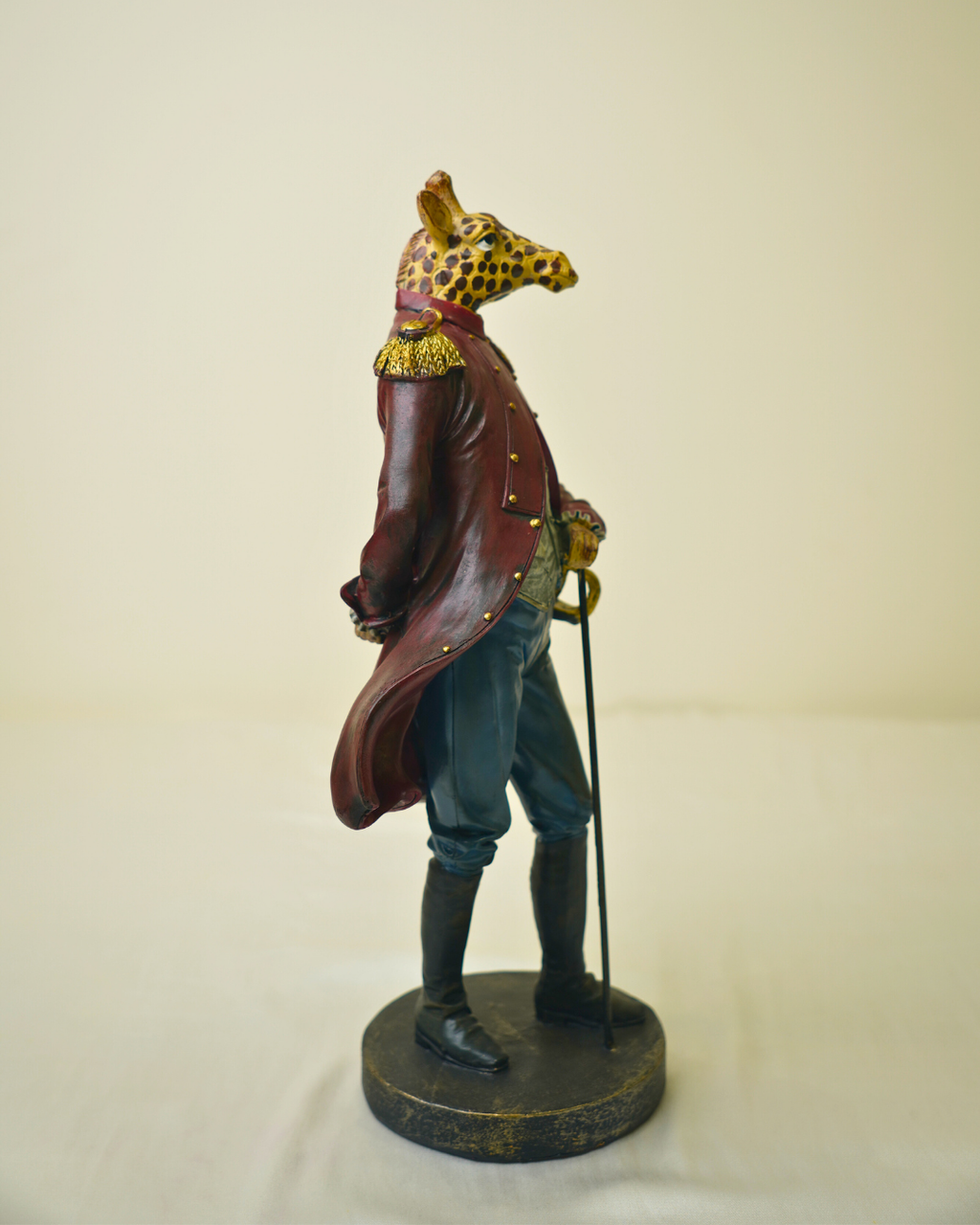 Dapper Zebra Gentleman Statuette