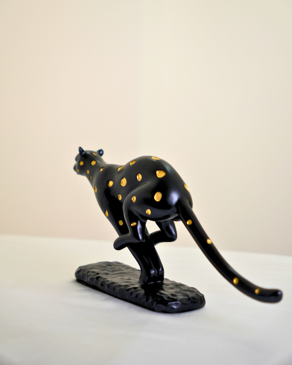 Decorative Black Panther Statue