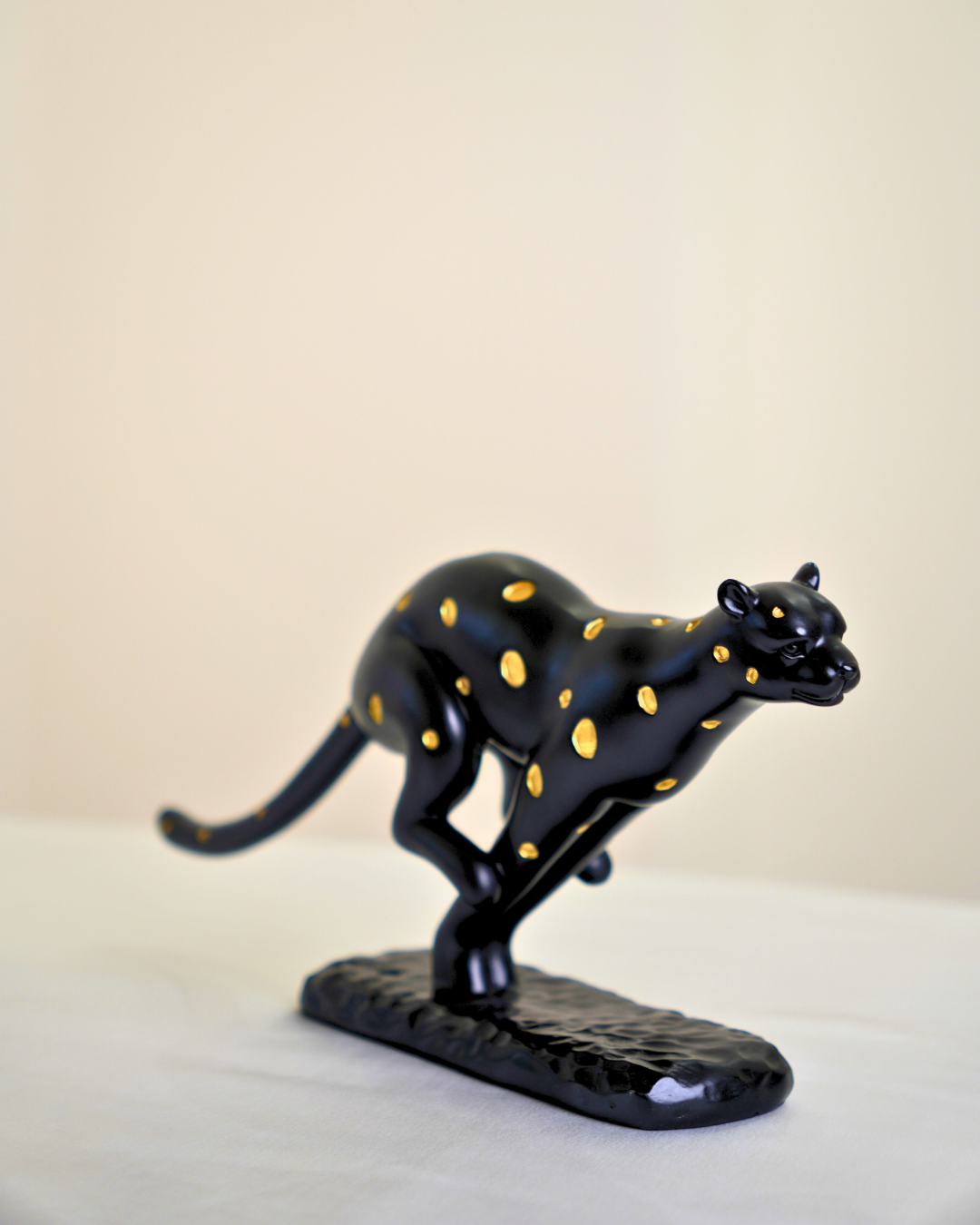 Decorative Black Panther Statue