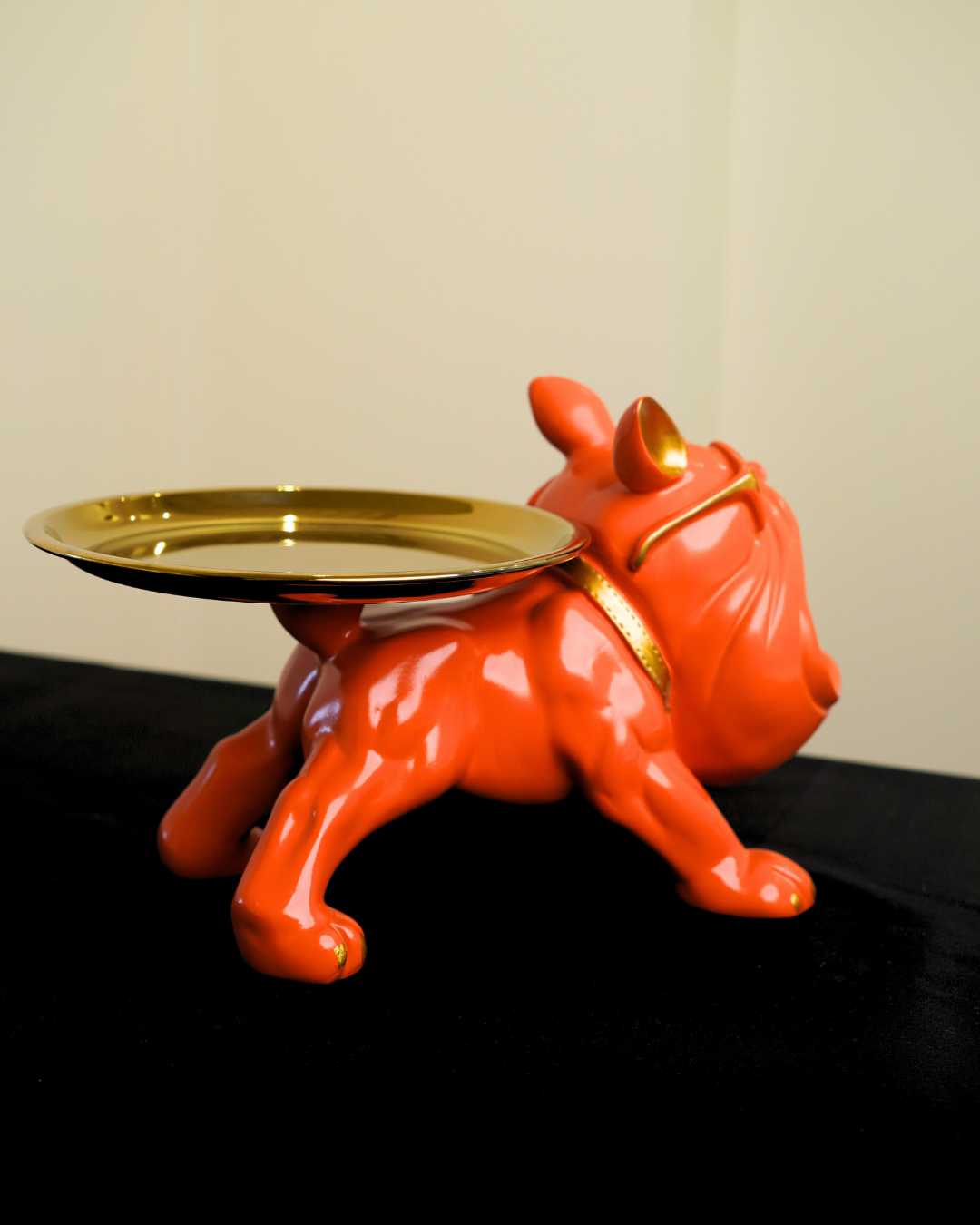 Bulldog Storage Butler Sculpture