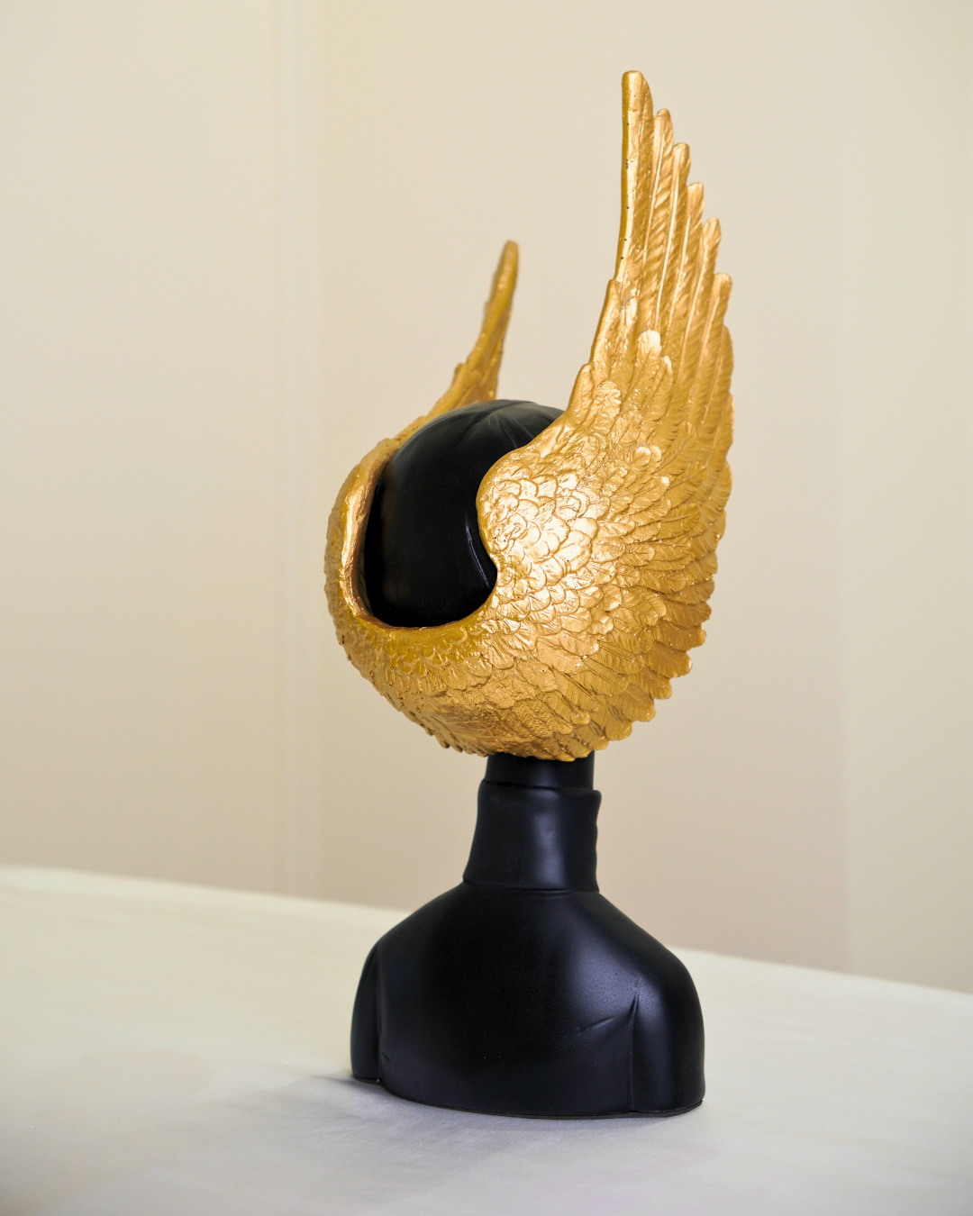 Winged Hat Handmade Sculpture