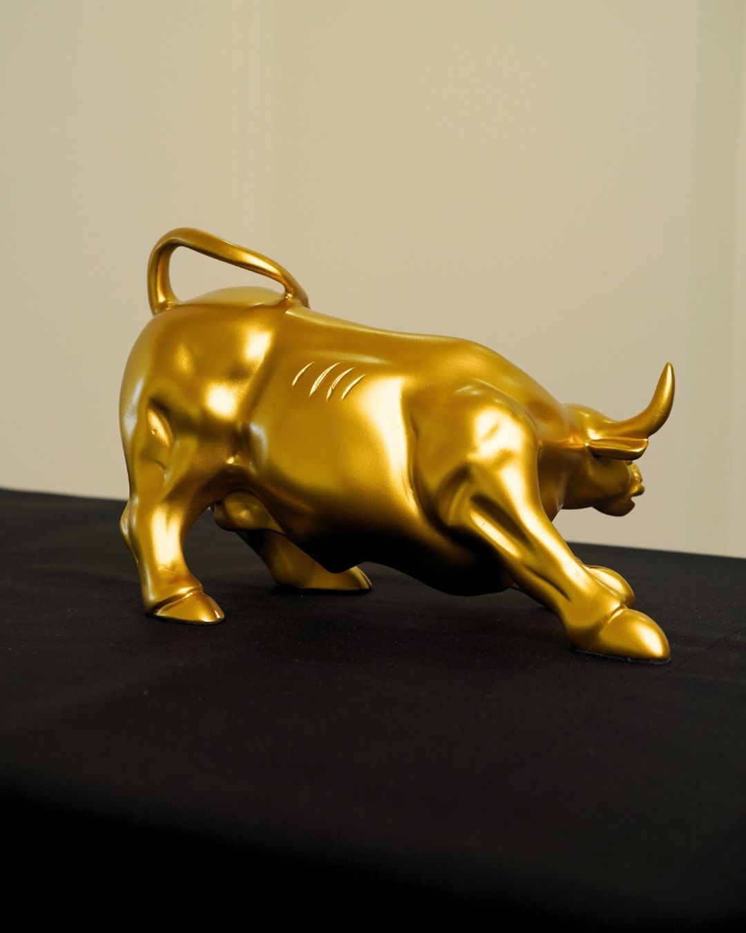 Golden Charging Bull
