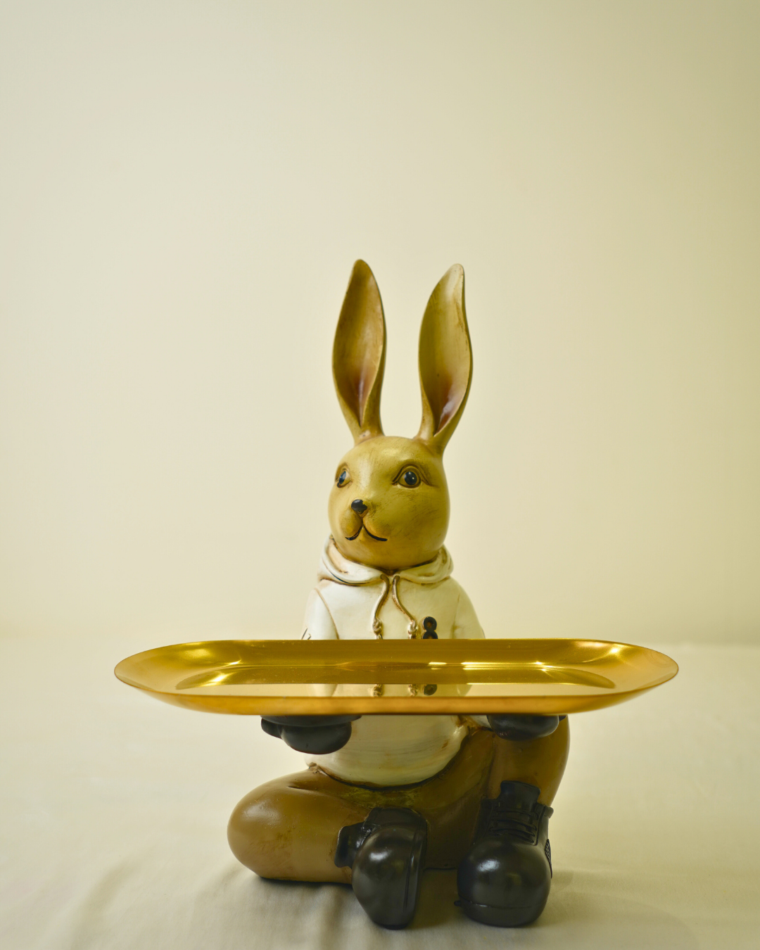 Modern Street Hare - Lucky Cool Rabbit Single Tray Figurine