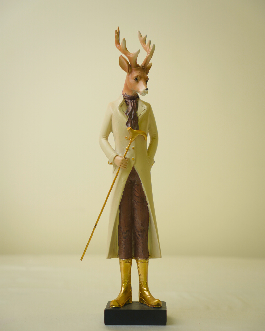 Clayre and Eef Decorative Figure Dapper Noble Deer Statuette