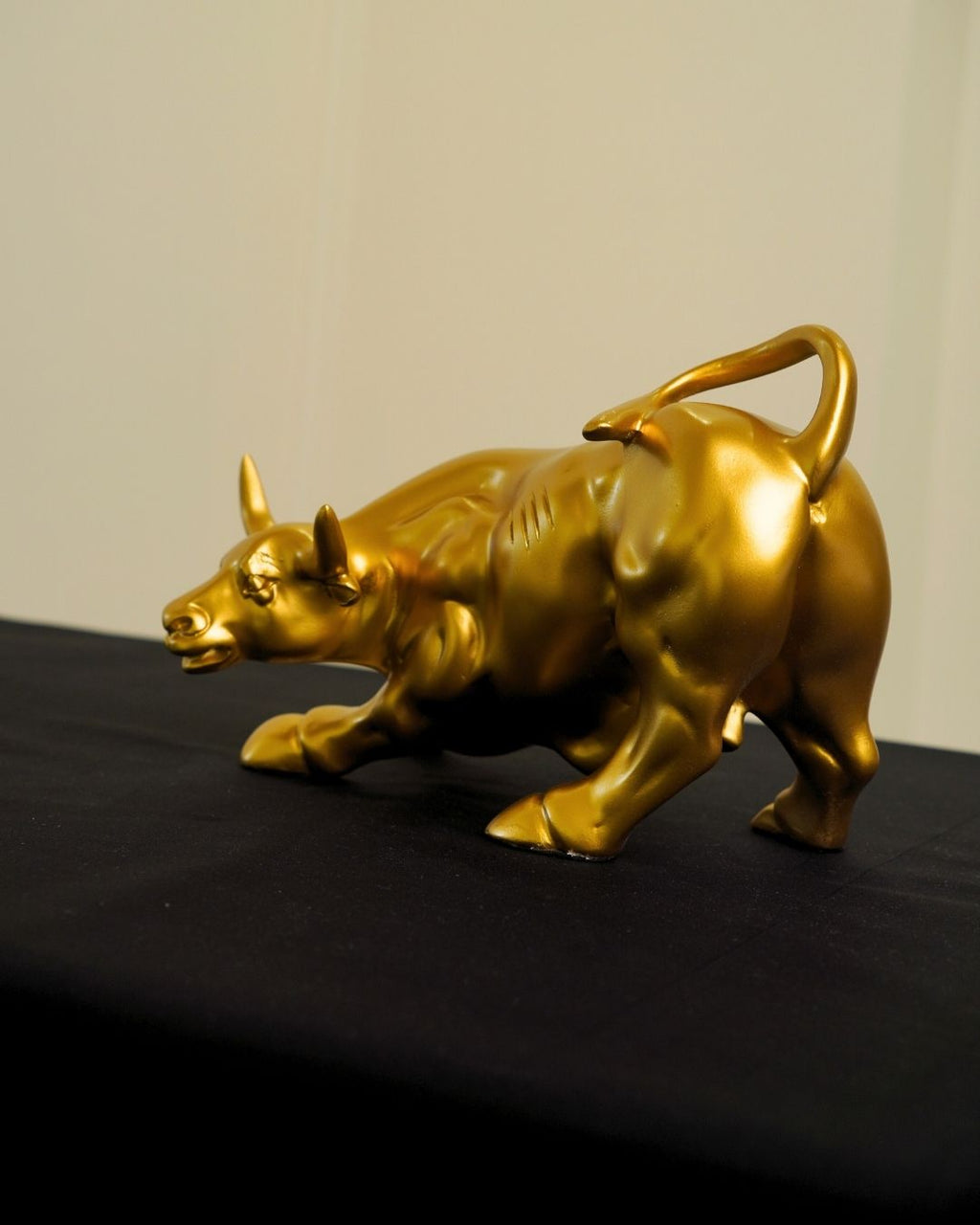 Golden Charging Bull
