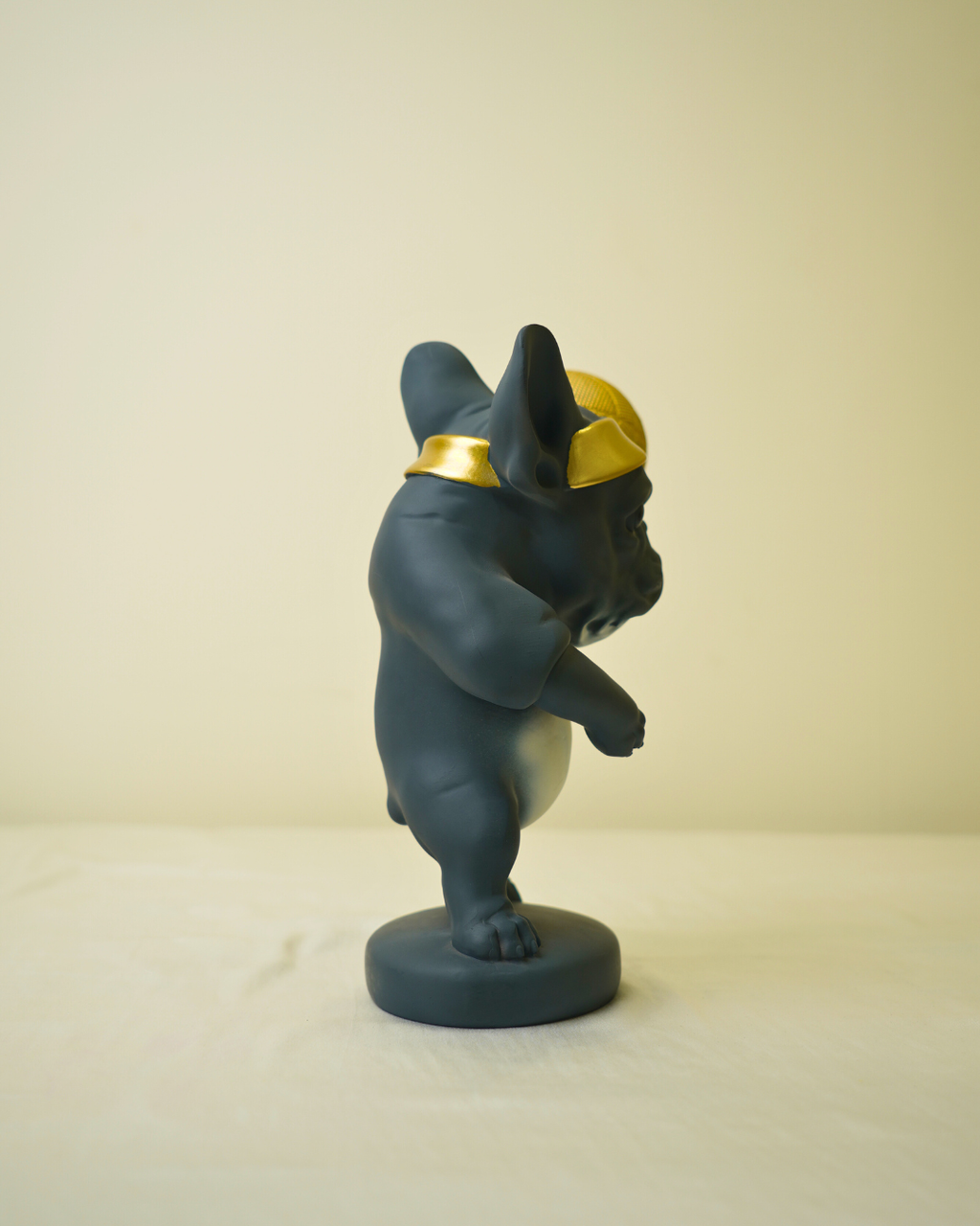Modern Basketball Athlete Bulldog Sculpture