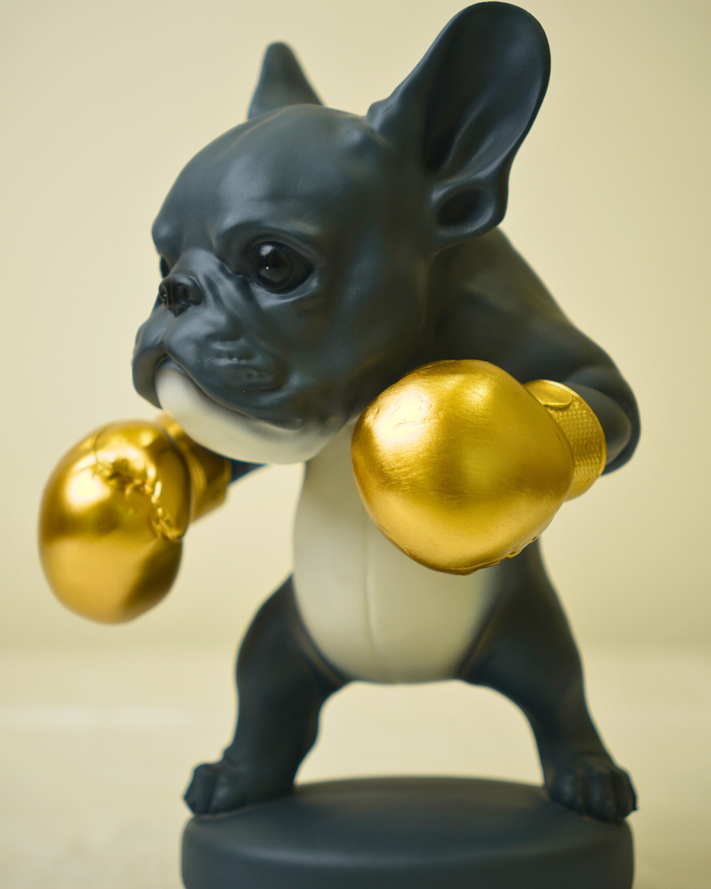 Modern Boxer Bulldog Sculpture