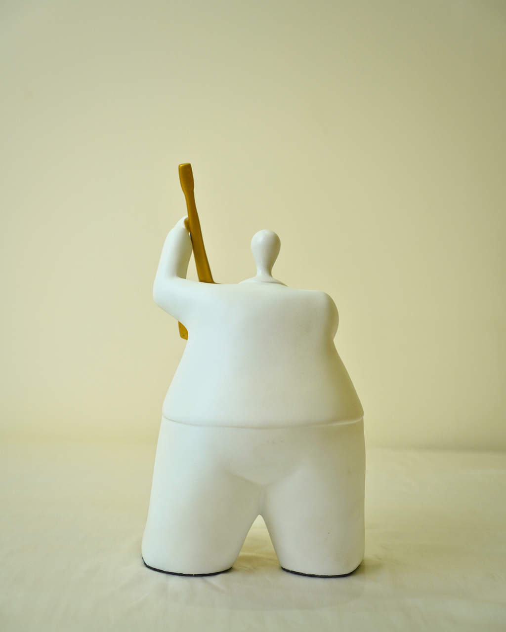 Trumpet Player Figurine - Modern Abstract Sculpture