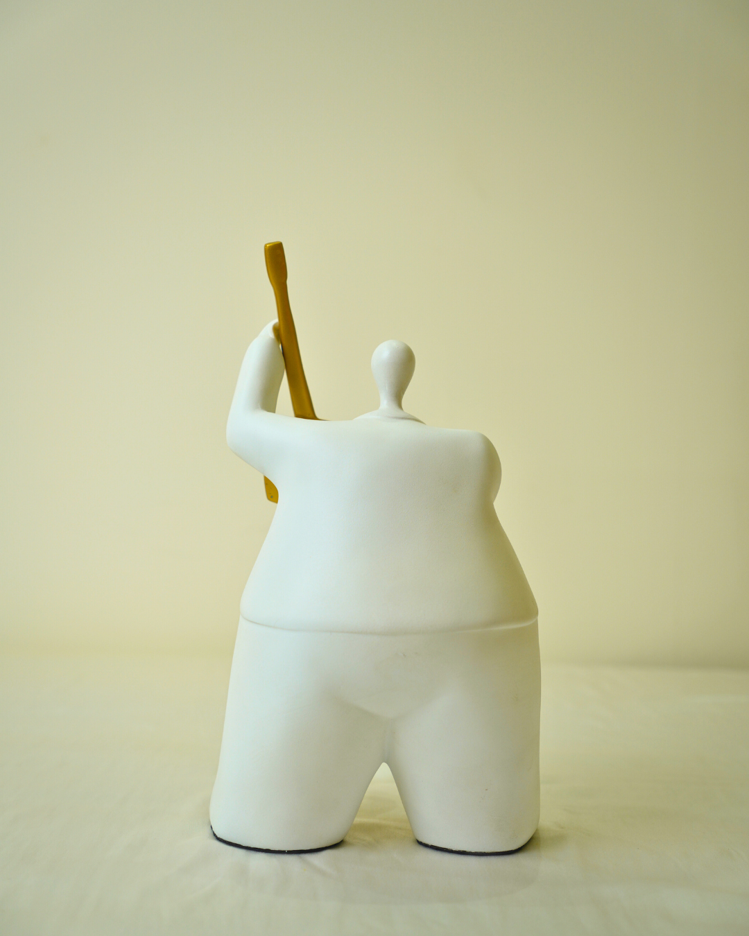 Trumpet Player Figurine - Modern Abstract Sculpture