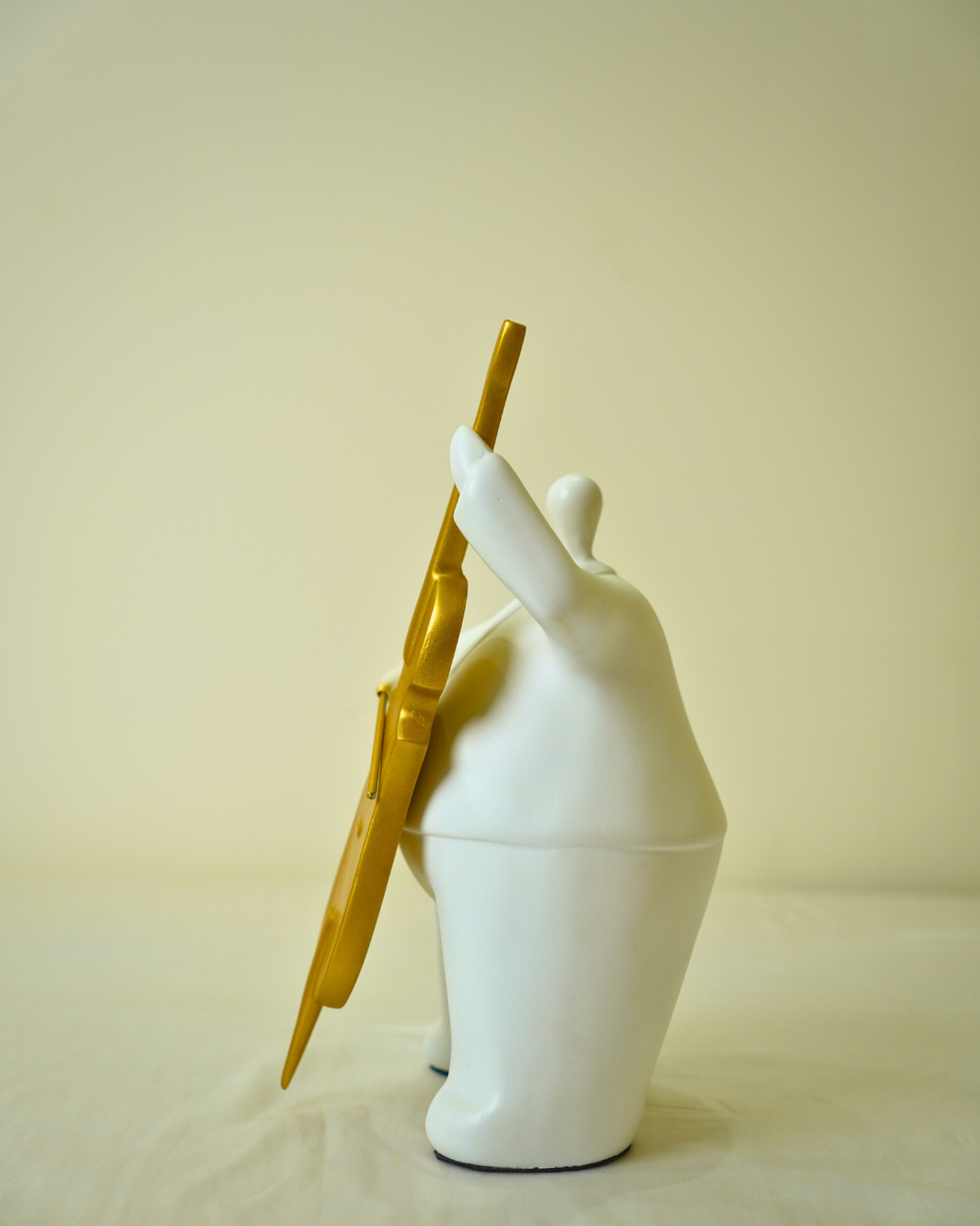 Trumpet Player Figurine - Modern Abstract Sculpture