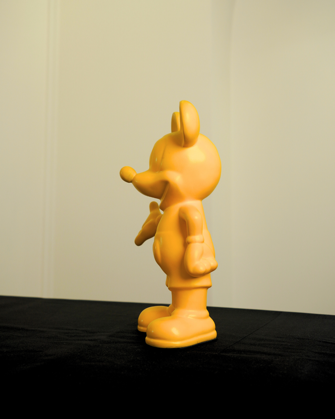 Yellow Mickey Figurine