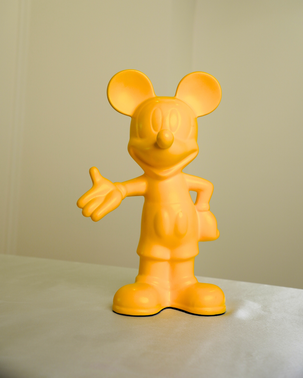 Yellow Mickey Figurine
