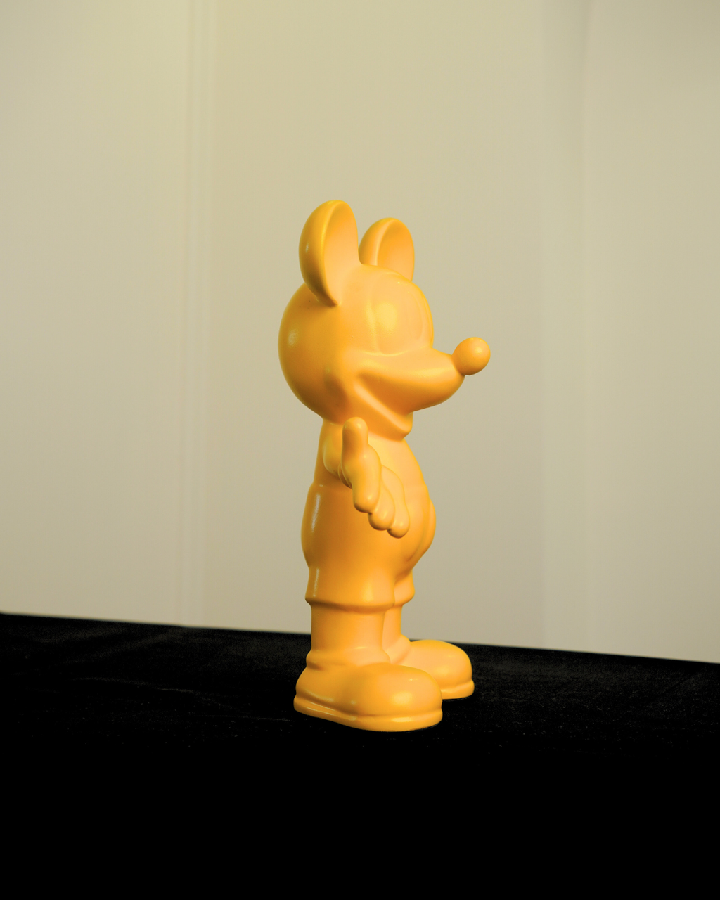 Yellow Mickey Figurine