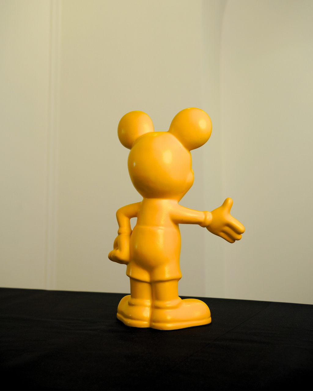 Yellow Mickey Figurine