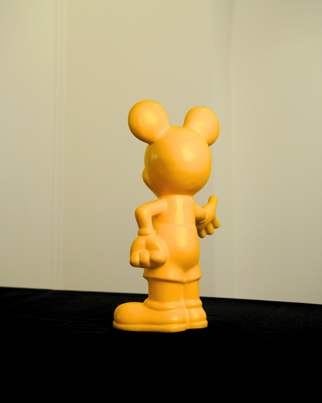 Yellow Mickey Figurine