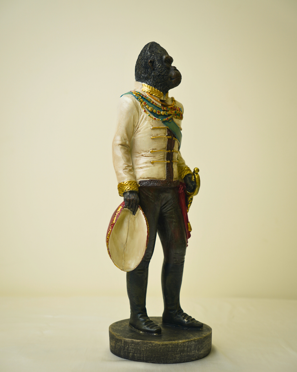 Urban Wilds Suave Silverback - Noble Gorilla Officer Statue