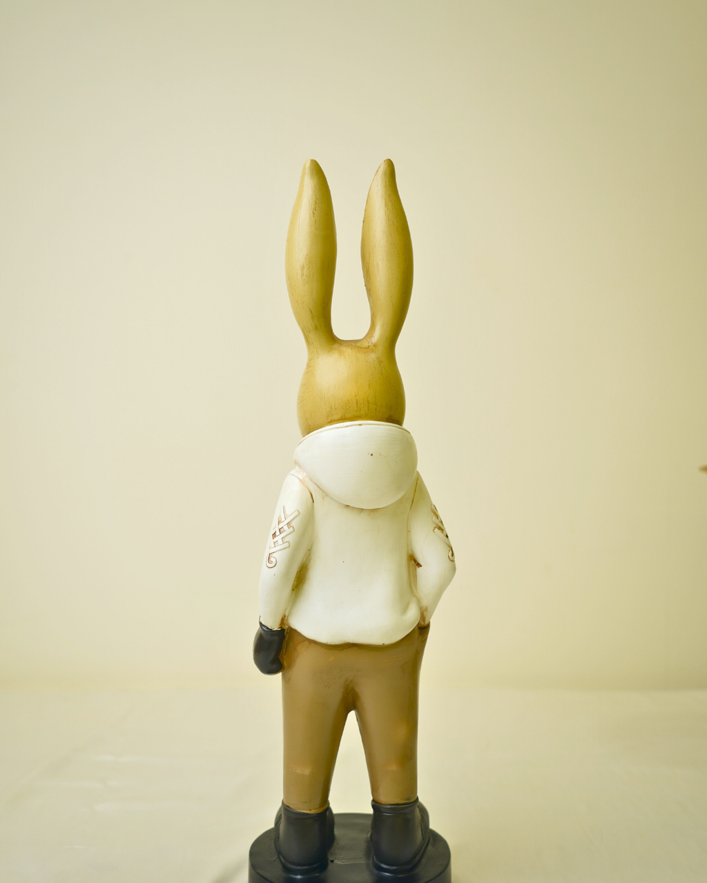 Urban Street Bunny - Large Dapper Rabbit Figurine in Hoodie