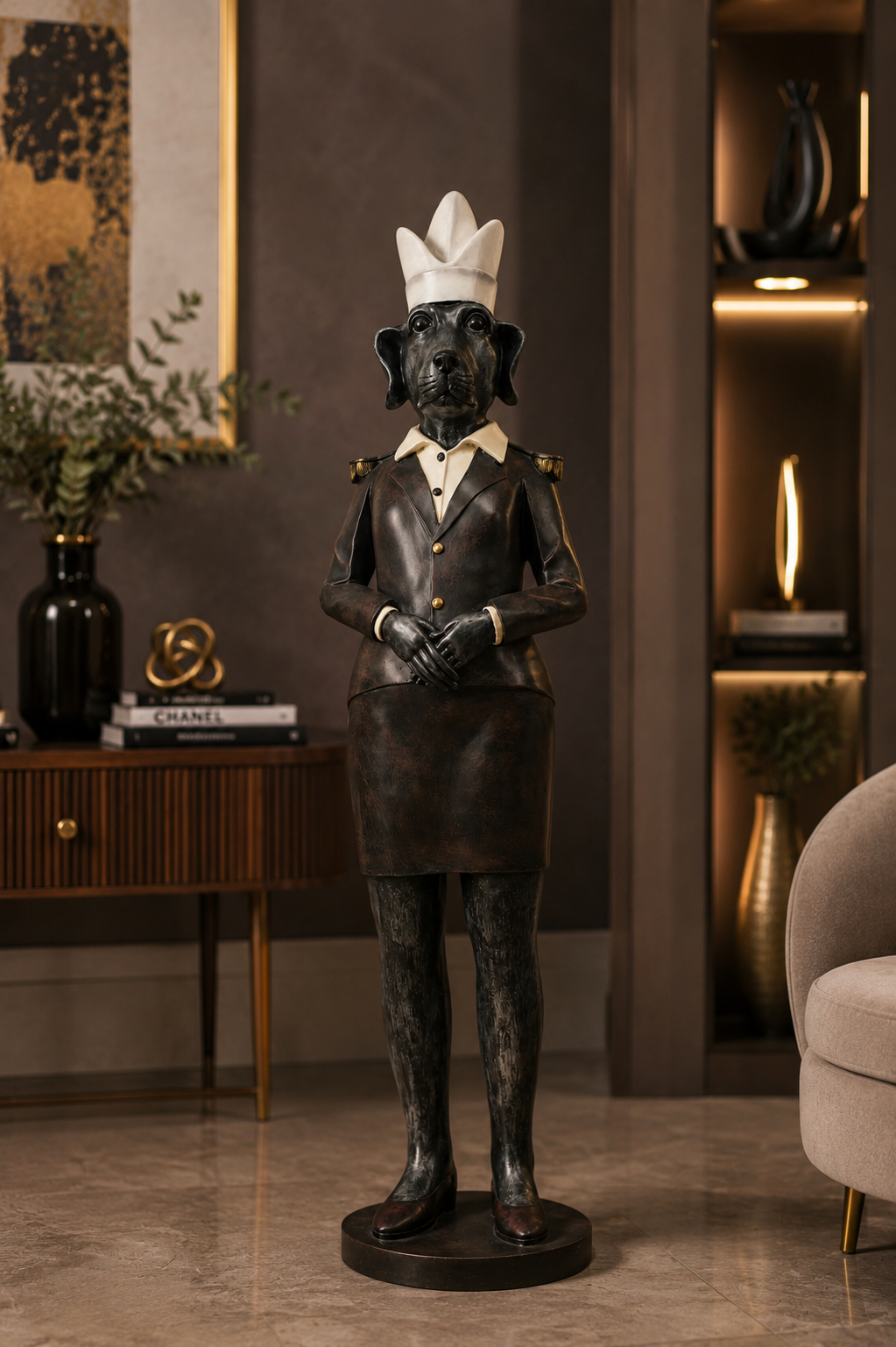 Luxury Butler Sculpture