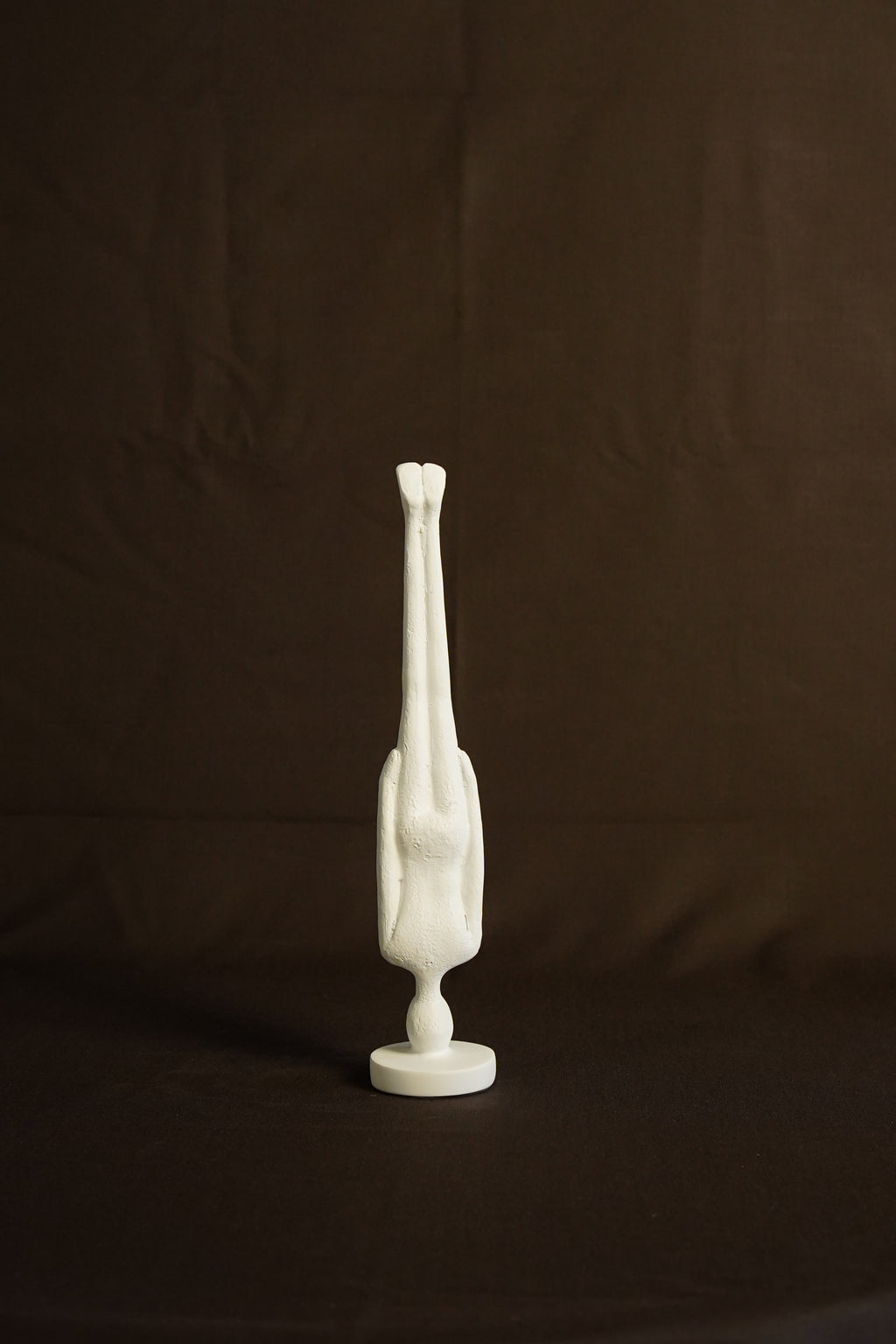 Nordic Minimalist White Standing Figure