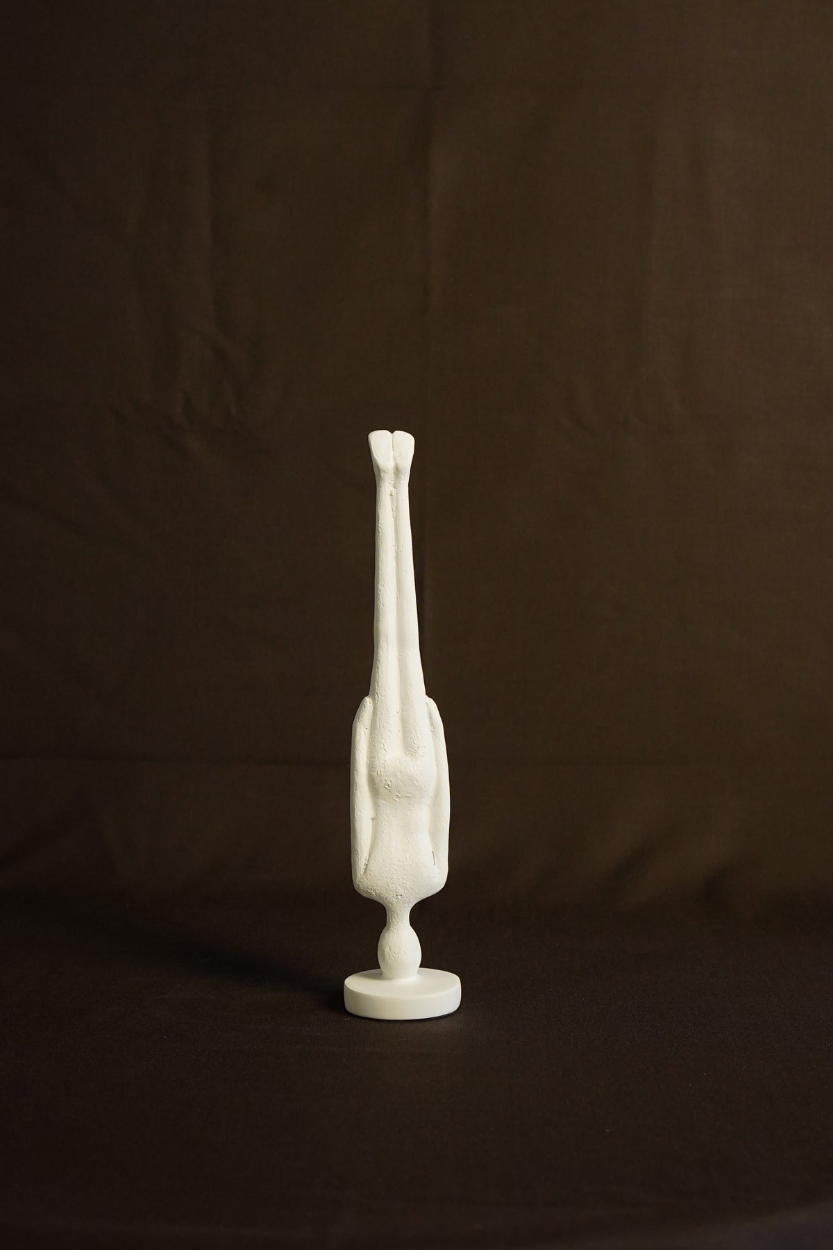 Nordic Minimalist White Standing Figure