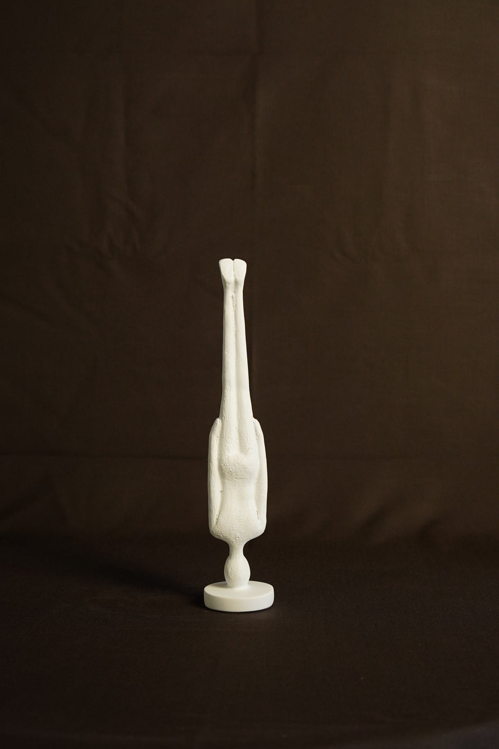 Nordic Minimalist White Standing Figure