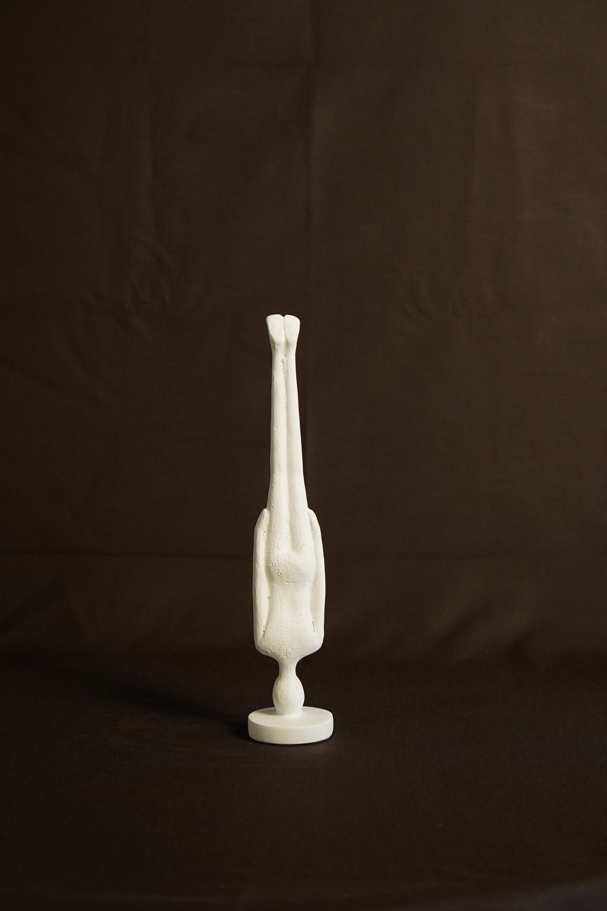 Nordic Minimalist White Standing Figure