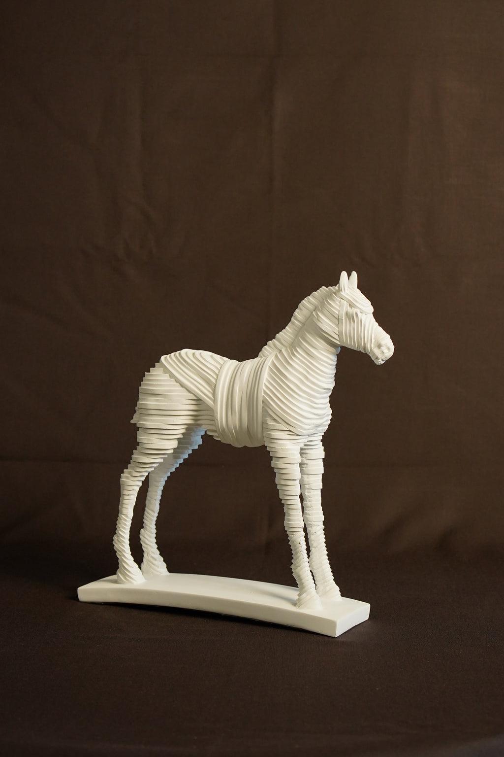 Ivory Stallion Elegance Sculpture