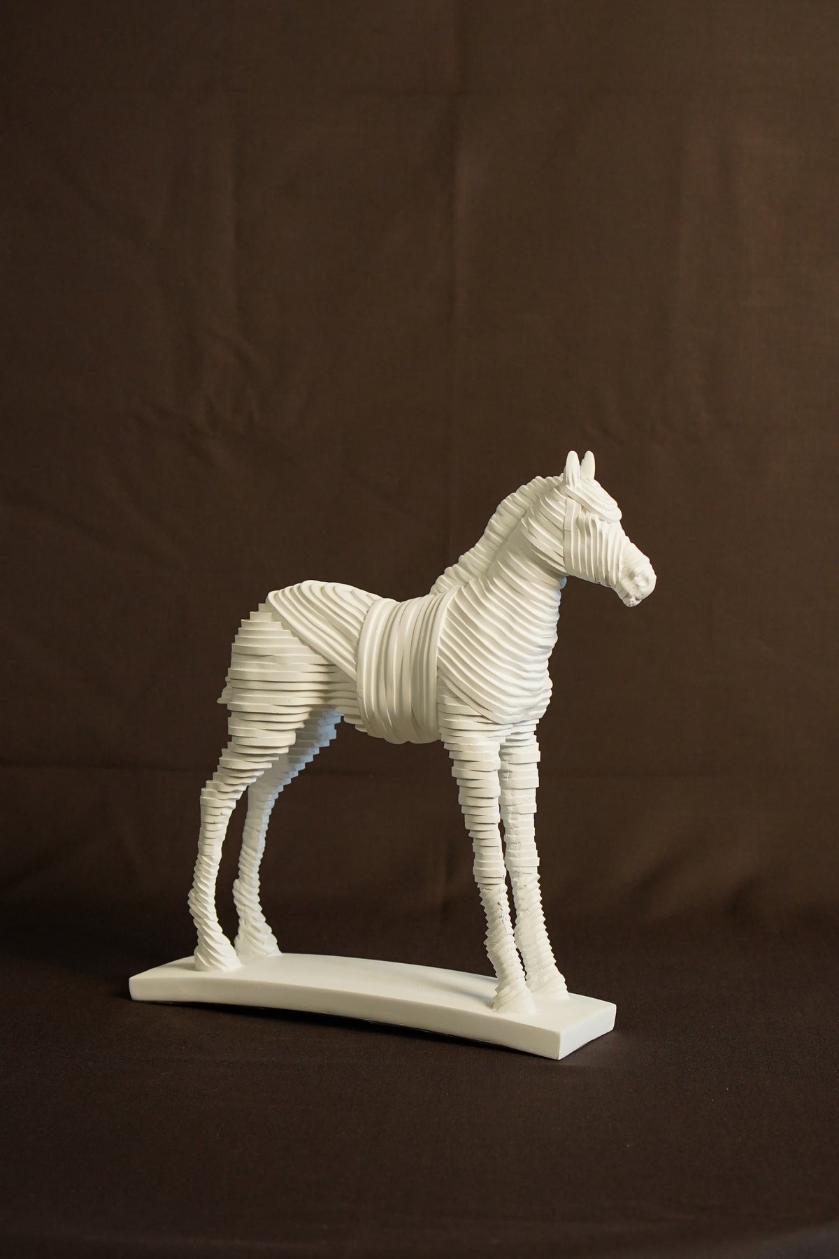 Ivory Stallion Elegance Sculpture