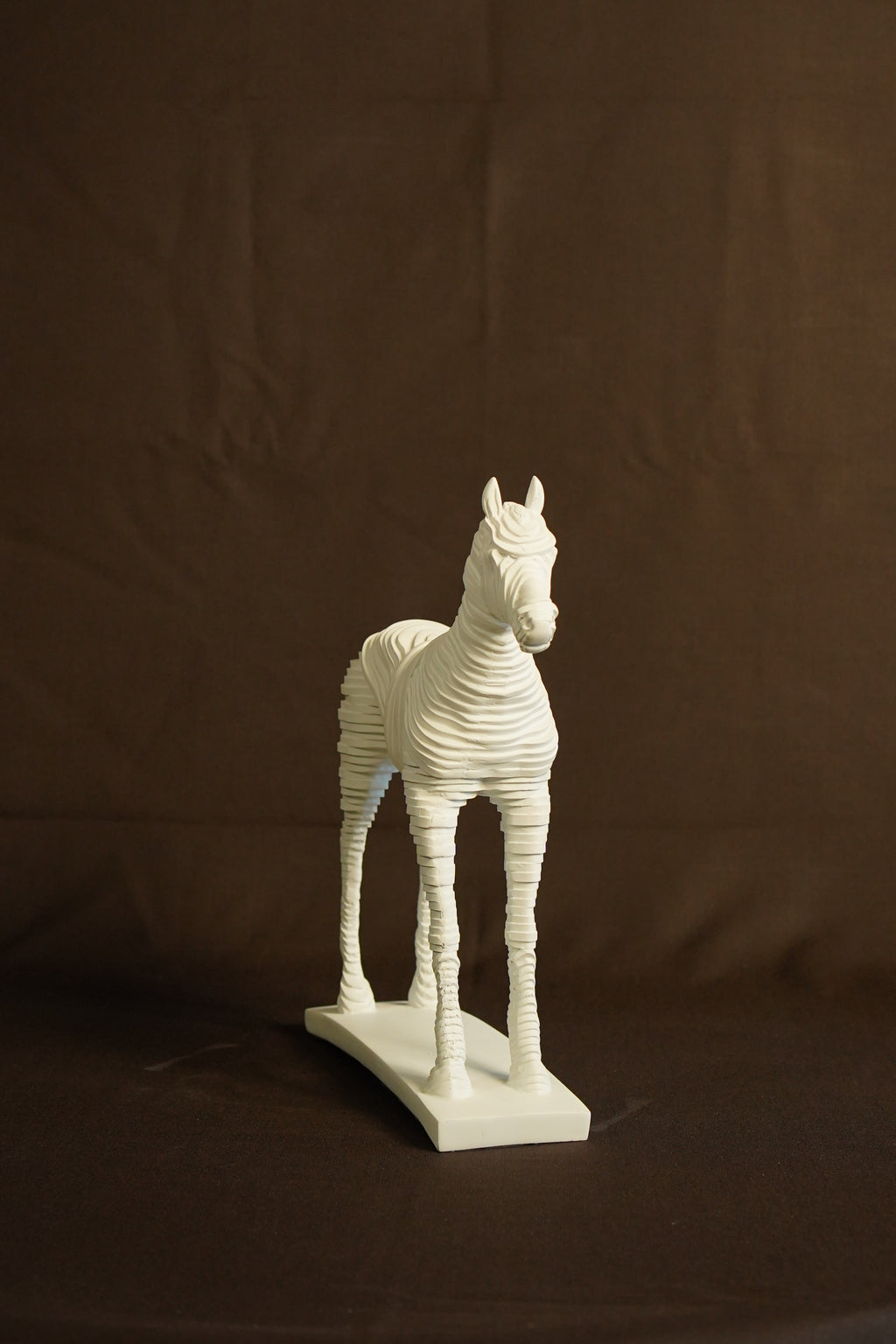 Ivory Stallion Elegance Sculpture