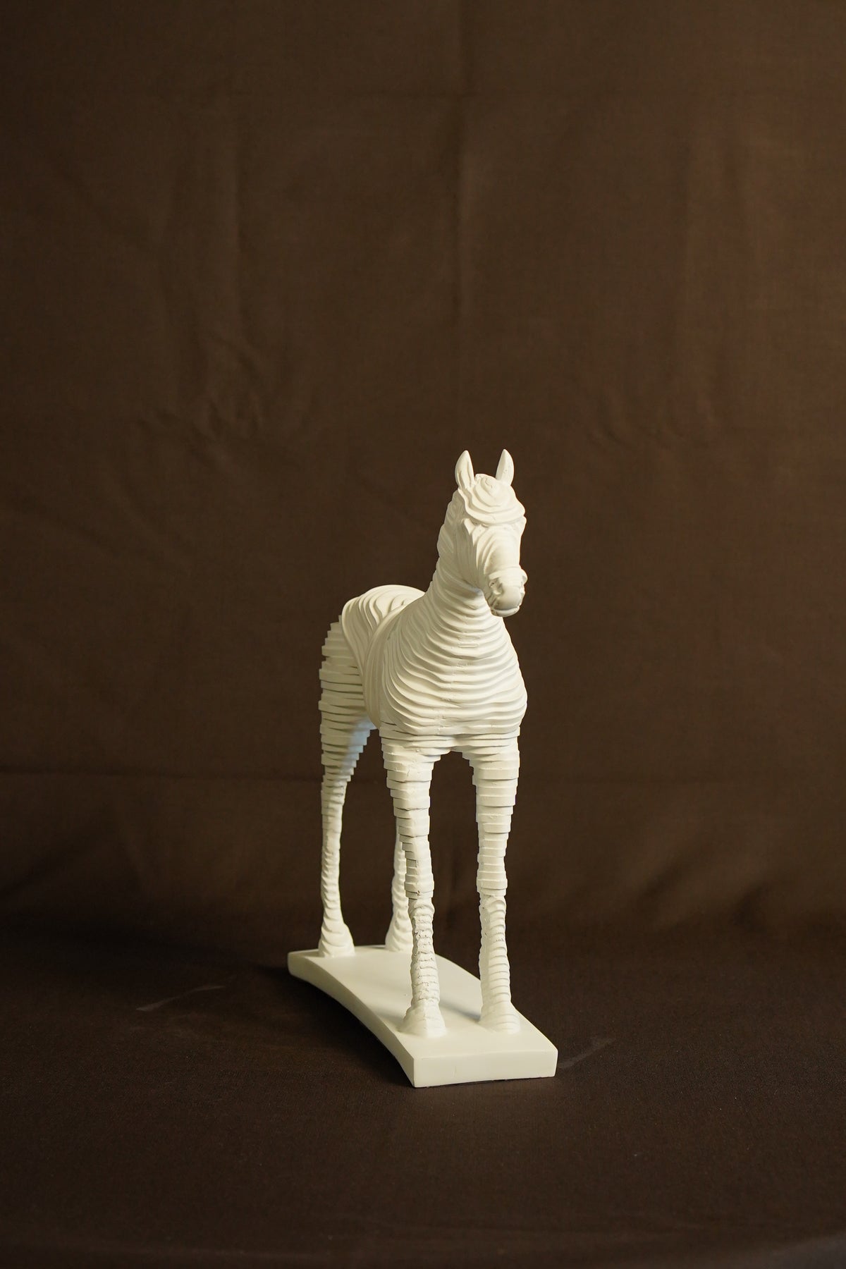 Ivory Stallion Elegance Sculpture