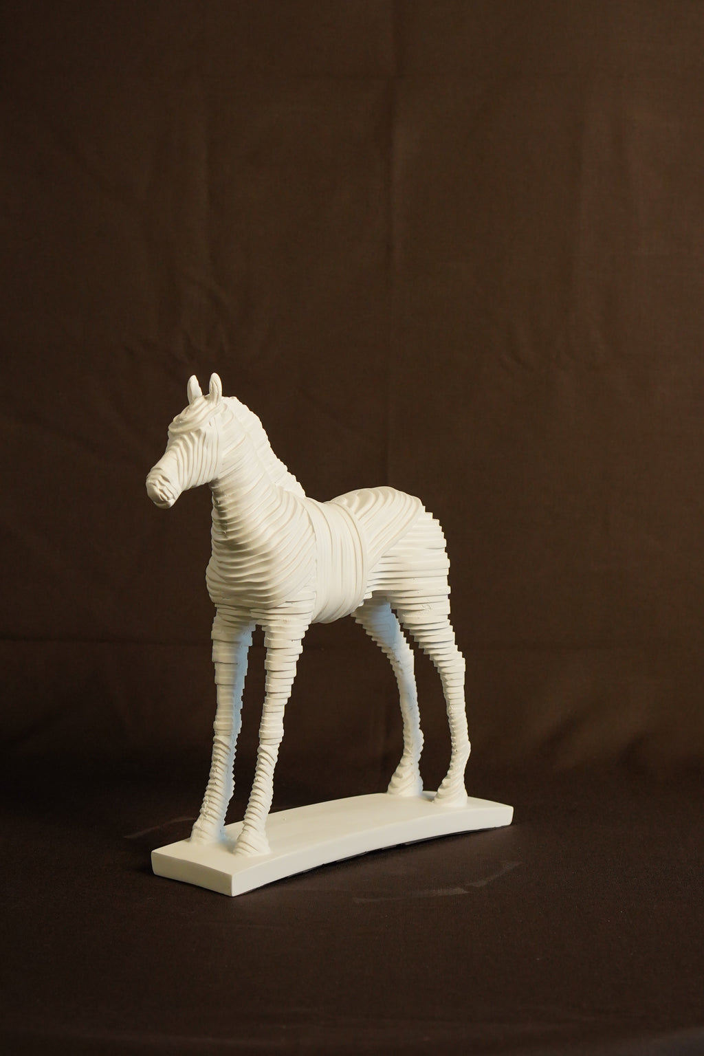 Ivory Stallion Elegance Sculpture