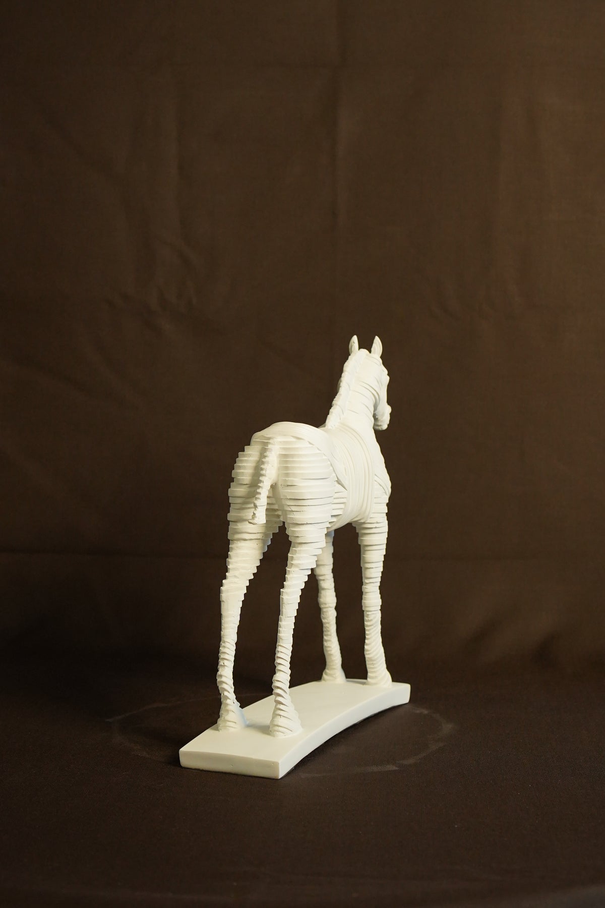 Ivory Stallion Elegance Sculpture