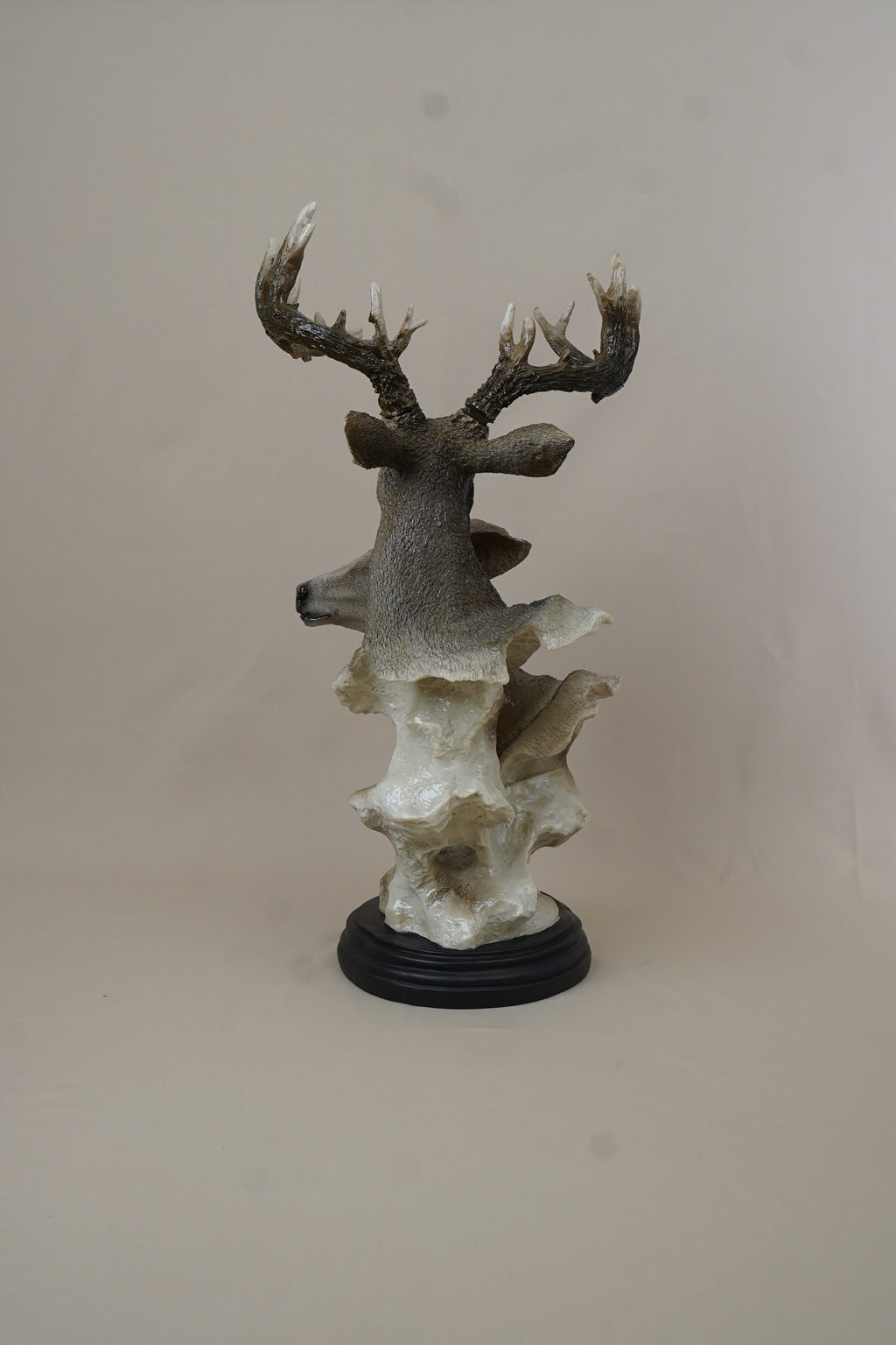 Imperial Deer Duo Decor Statue