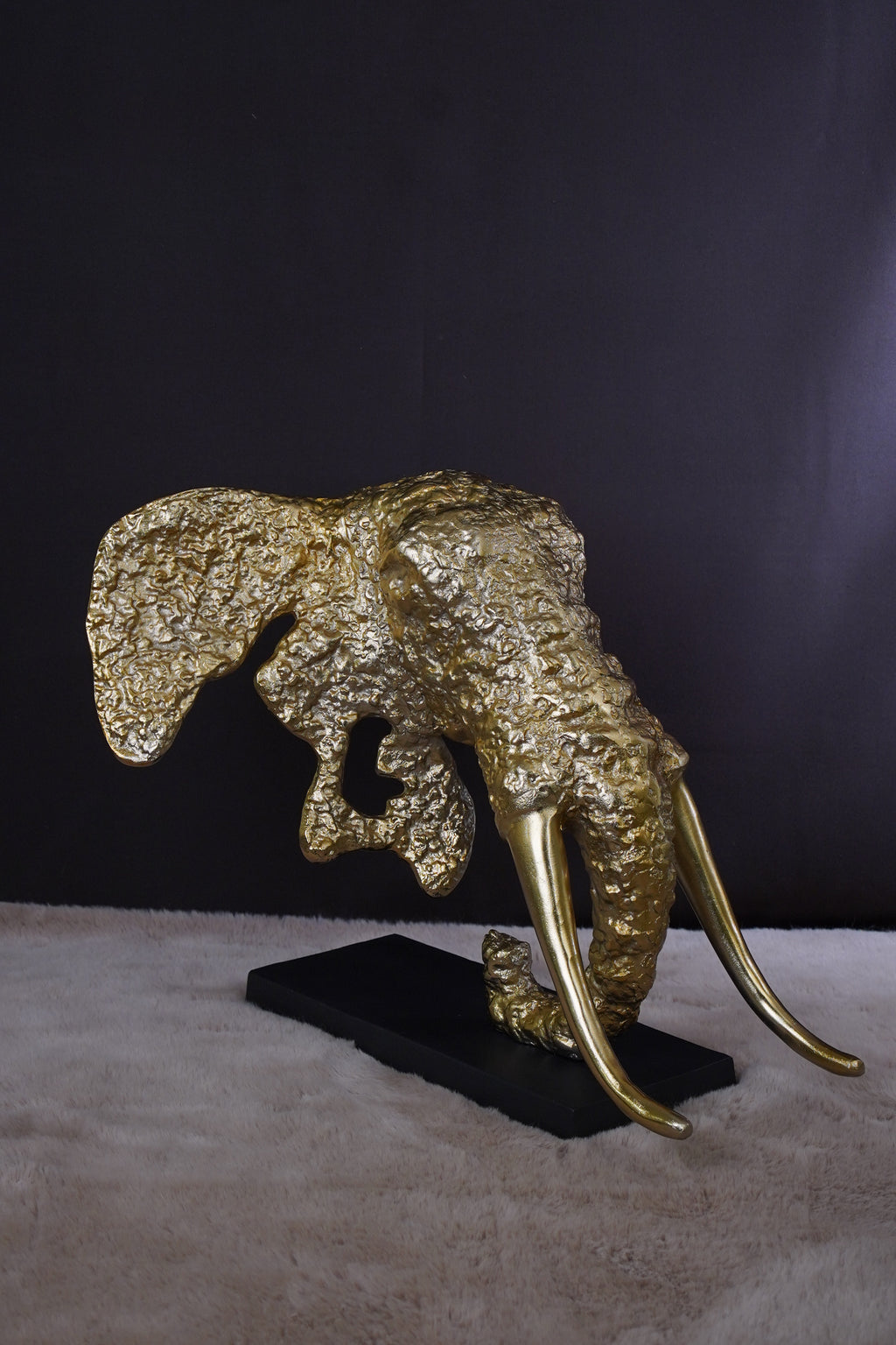 Golden Elephant Heritage Art Piece
