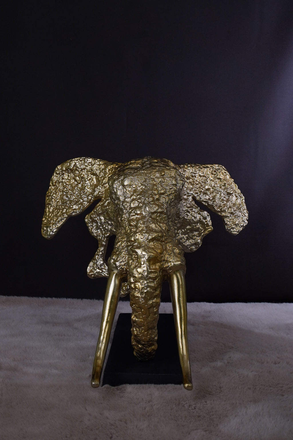 Golden Elephant Heritage Art Piece
