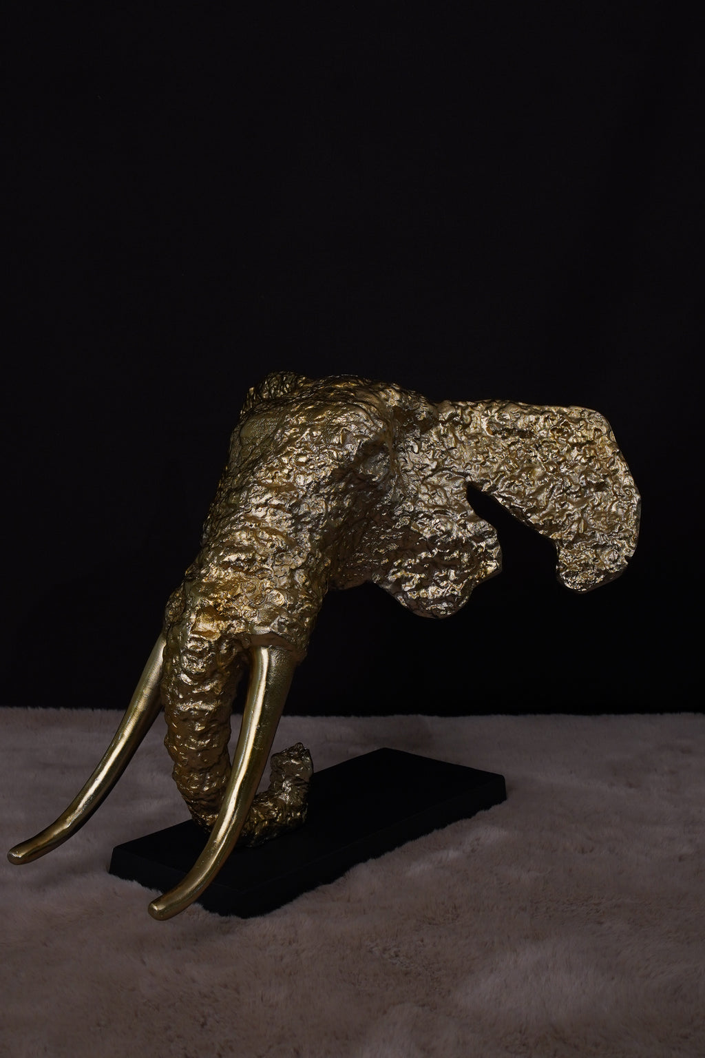 Golden Elephant Heritage Art Piece