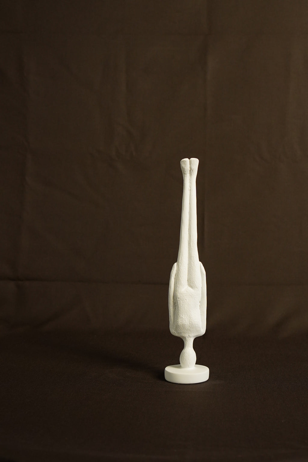 Nordic Minimalist White Standing Figure