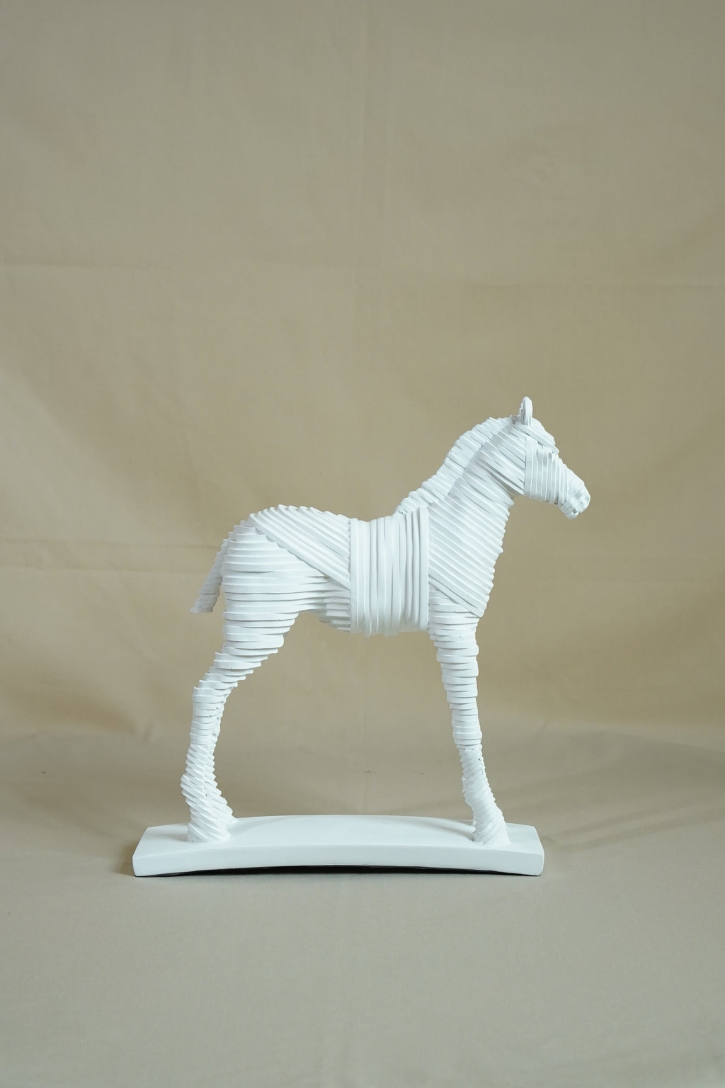 Ivory Stallion Elegance Sculpture