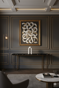 Modern Nordic Knot Sculpture | Home Decor - Deconique