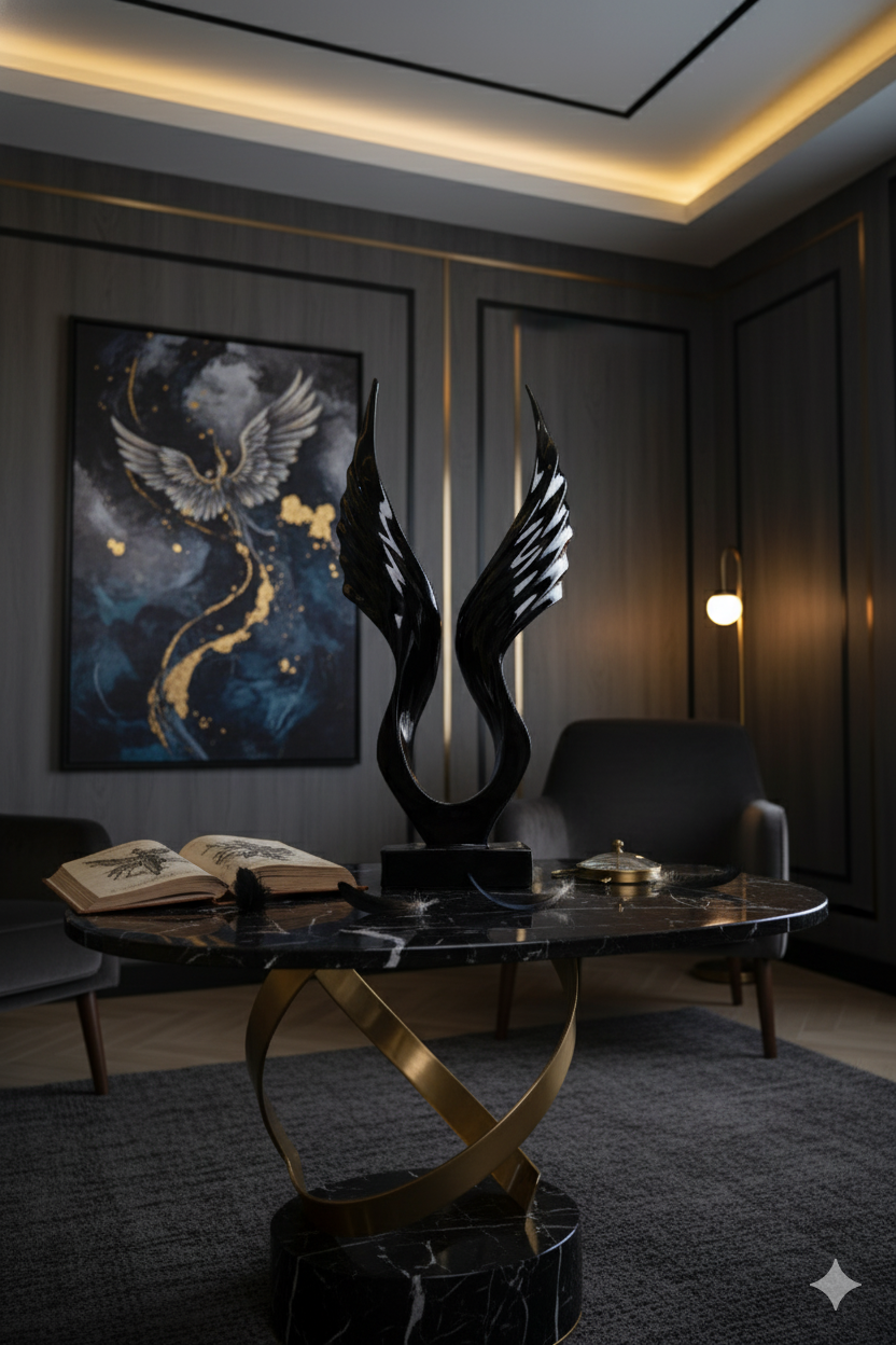 wings tabletop decor