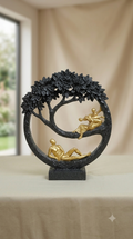 The Modern Harmony Family Tree Sculpture – Noir Edition