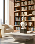 Modern Classical Fusion - Venus Bust Statue with Geometric Mask Decor - Deconique
