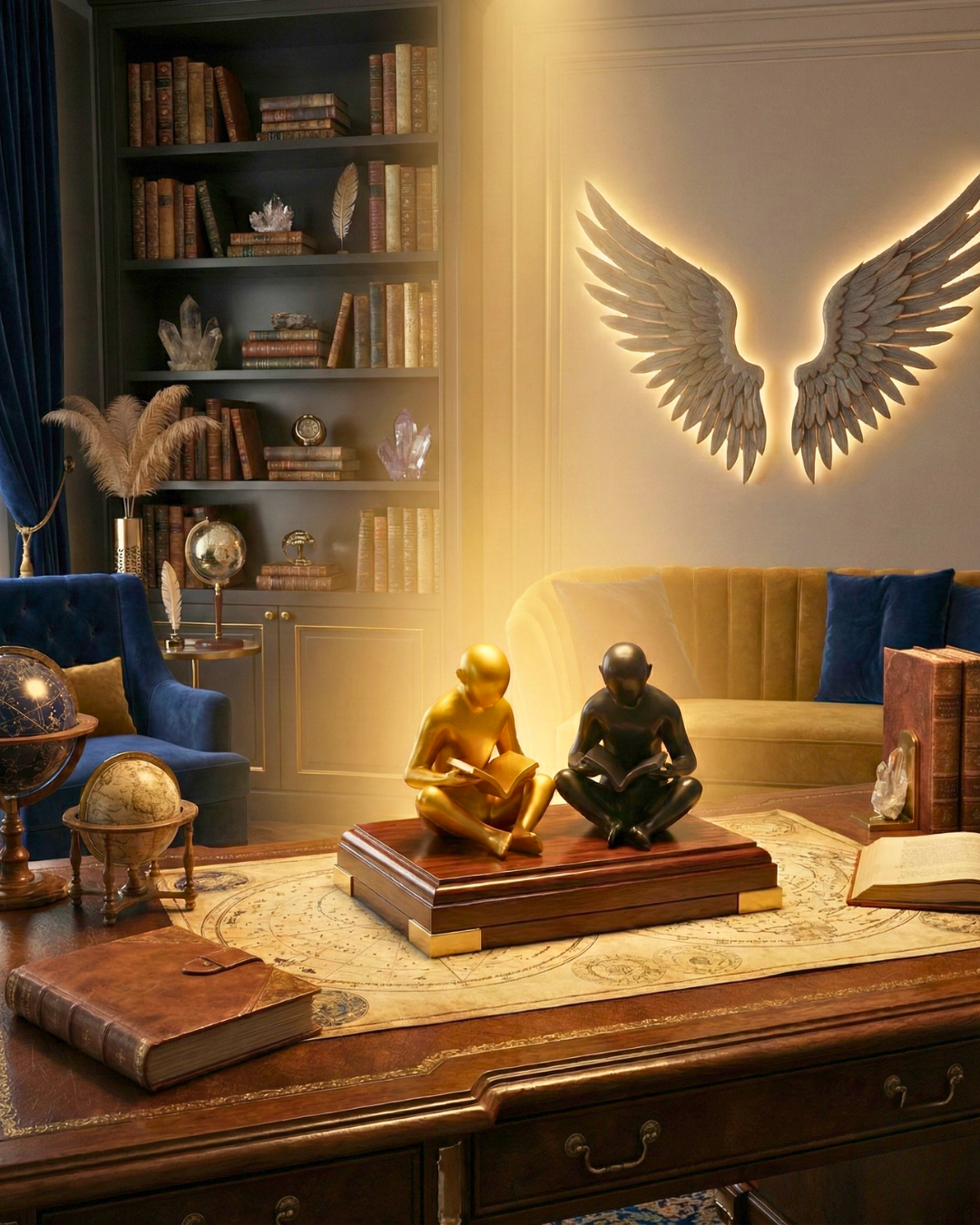 Reading Man Sculpture