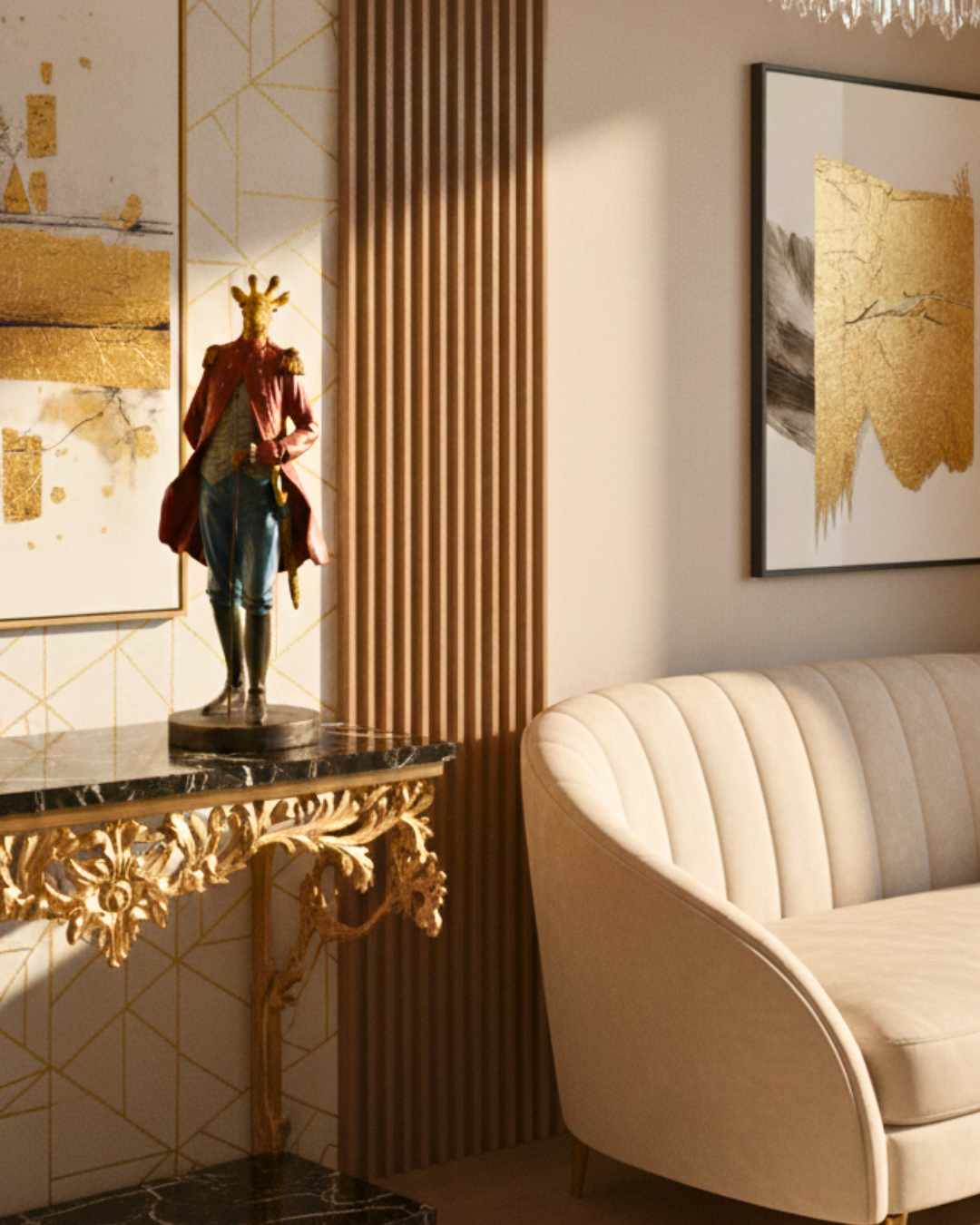 Dapper Zebra Gentleman Statuette